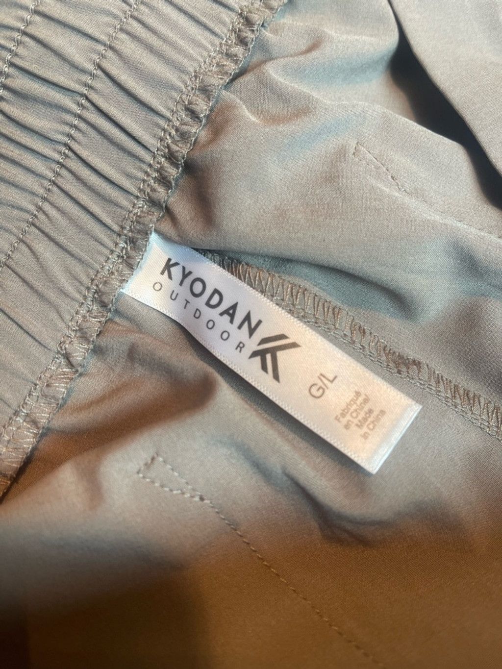 Kyodan Kyodan Outdoor Grey Cargo Hiking Shorts L Gorpcore Athletic Size 32" / US 10 / IT 46 - 7 Thumbnail