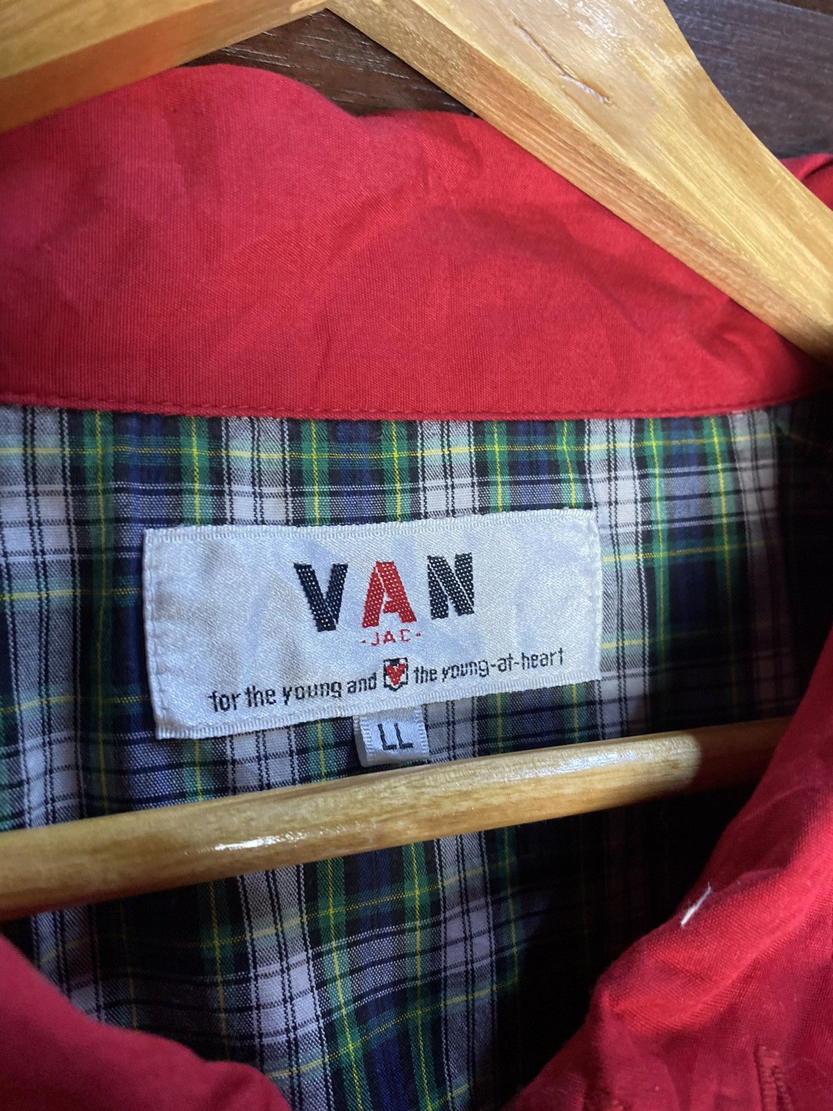 Japanese Brand Vintage Van Jac Bomber jacket Size US L / EU 52-54 / 3 - 9 Thumbnail