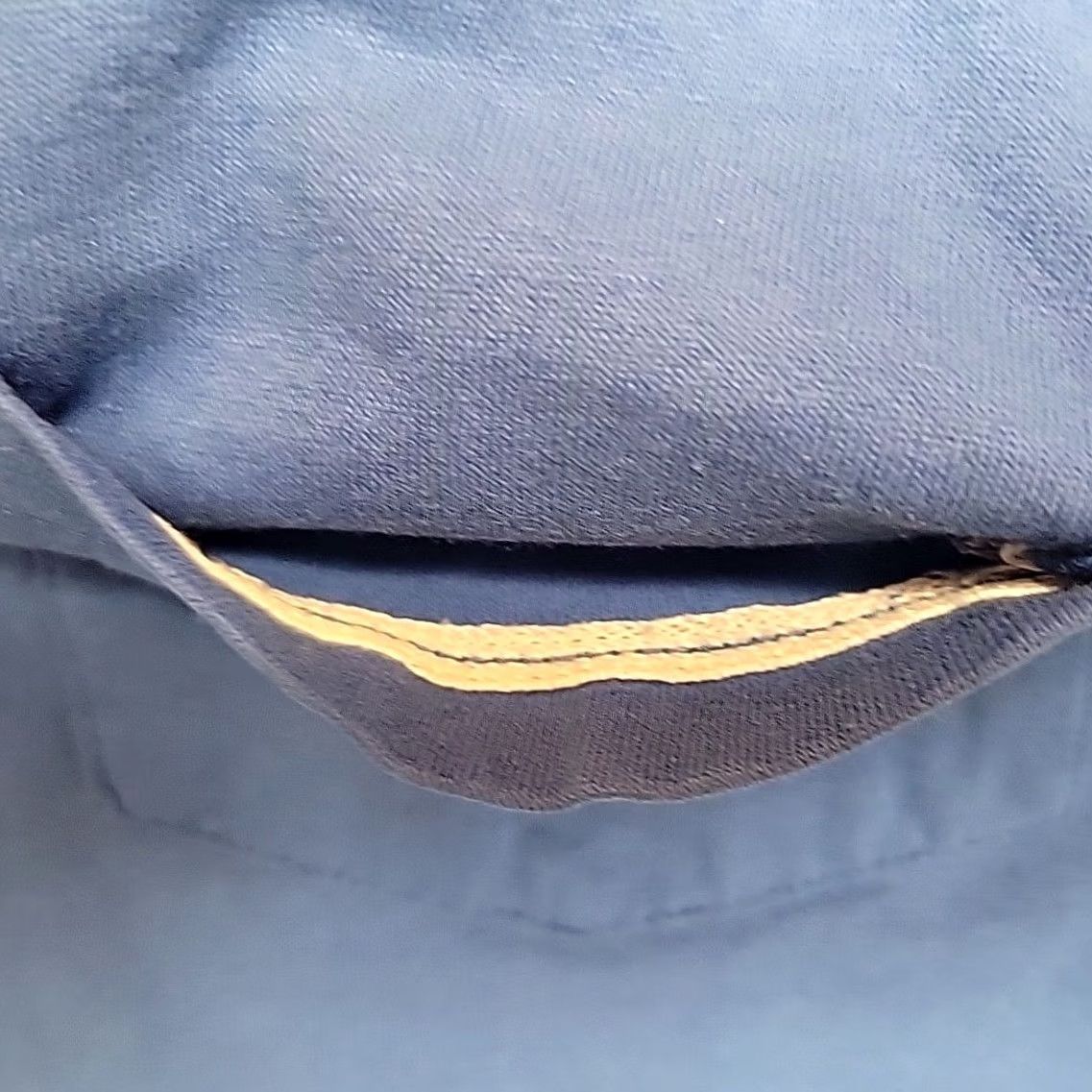 Vintage VINTAGE Roebucks Shirt Mens XL Blue Blank Single Stitch Selvedge Made In USA Pocket Size US XL / EU 56 / 4 - 2 Thumbnail