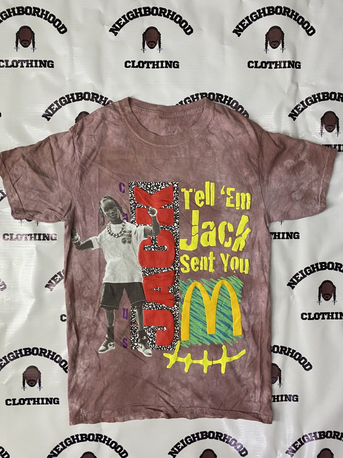 Cactus Plant Flea Market × Travis Scott CPFM x TRAVIS SCOTT x MCDONALDS TEE. Size US S / EU 44-46 / 1 - 14 Thumbnail