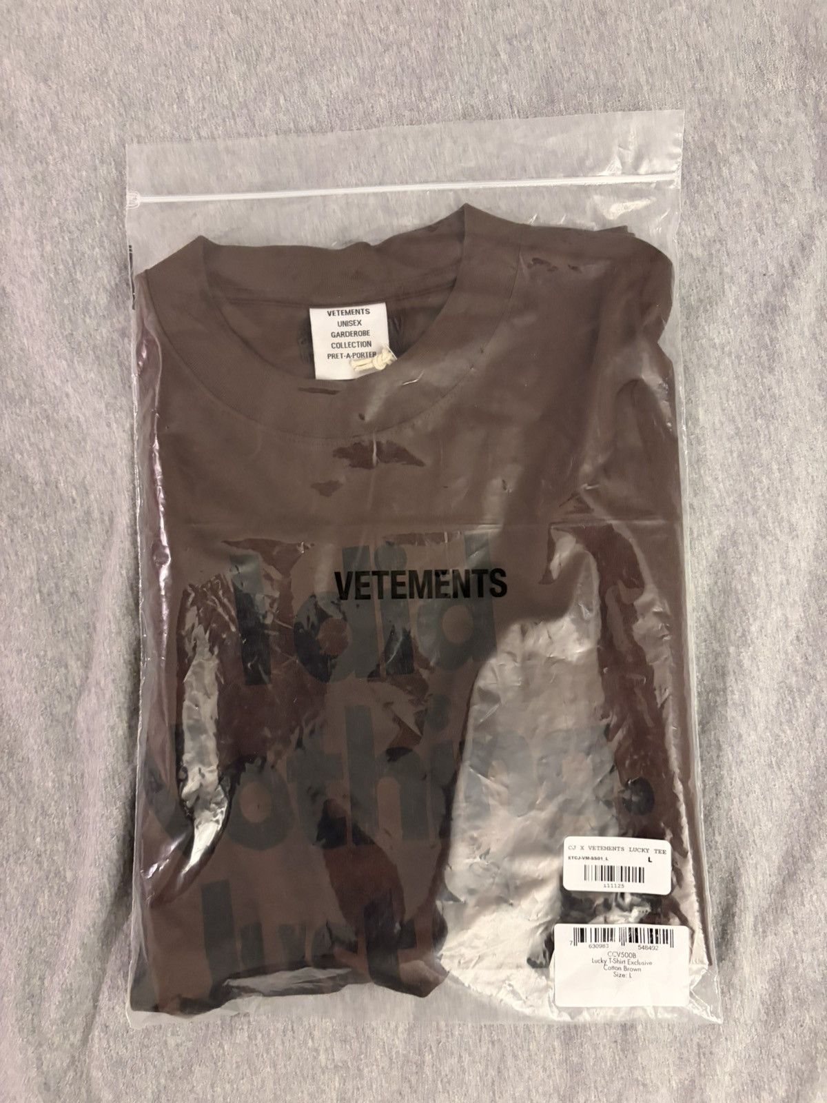 Travis Scott × Vetements Vetements x Travis Scott x Complex Con Lucky Tee Size US L / EU 52-54 / 3 - 10 Thumbnail