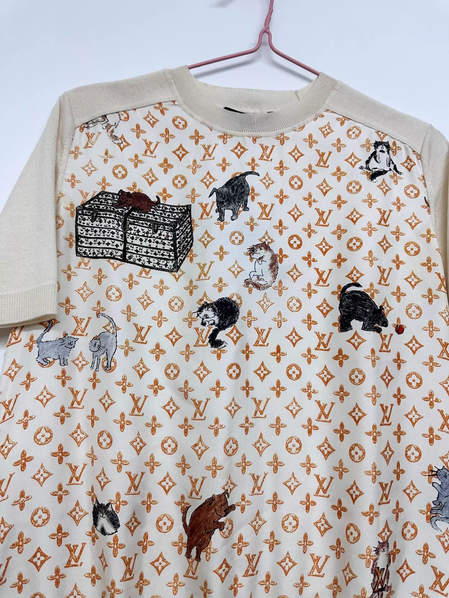Louis Vuitton Louis Vuitton All Over Print Short Sleeve Tee XS Size XS / US 0-2 / IT 36-38 - 6 Thumbnail