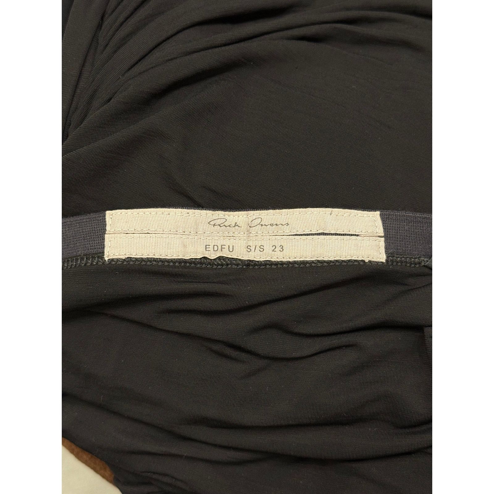 Rick Owens S/S2023 Rick Owens runway mermaid extra long skirt Size 28" / US 6 / IT 42 - 8 Thumbnail