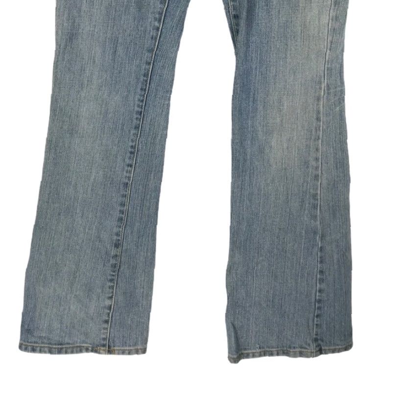 American Eagle Outfitters VINTAGE No — American Eagle Outfitters Women's Artist Flare Jeans Blue Stretch 0 R 28X31 Size 25" / US 0 / IT 36 - 4 Thumbnail