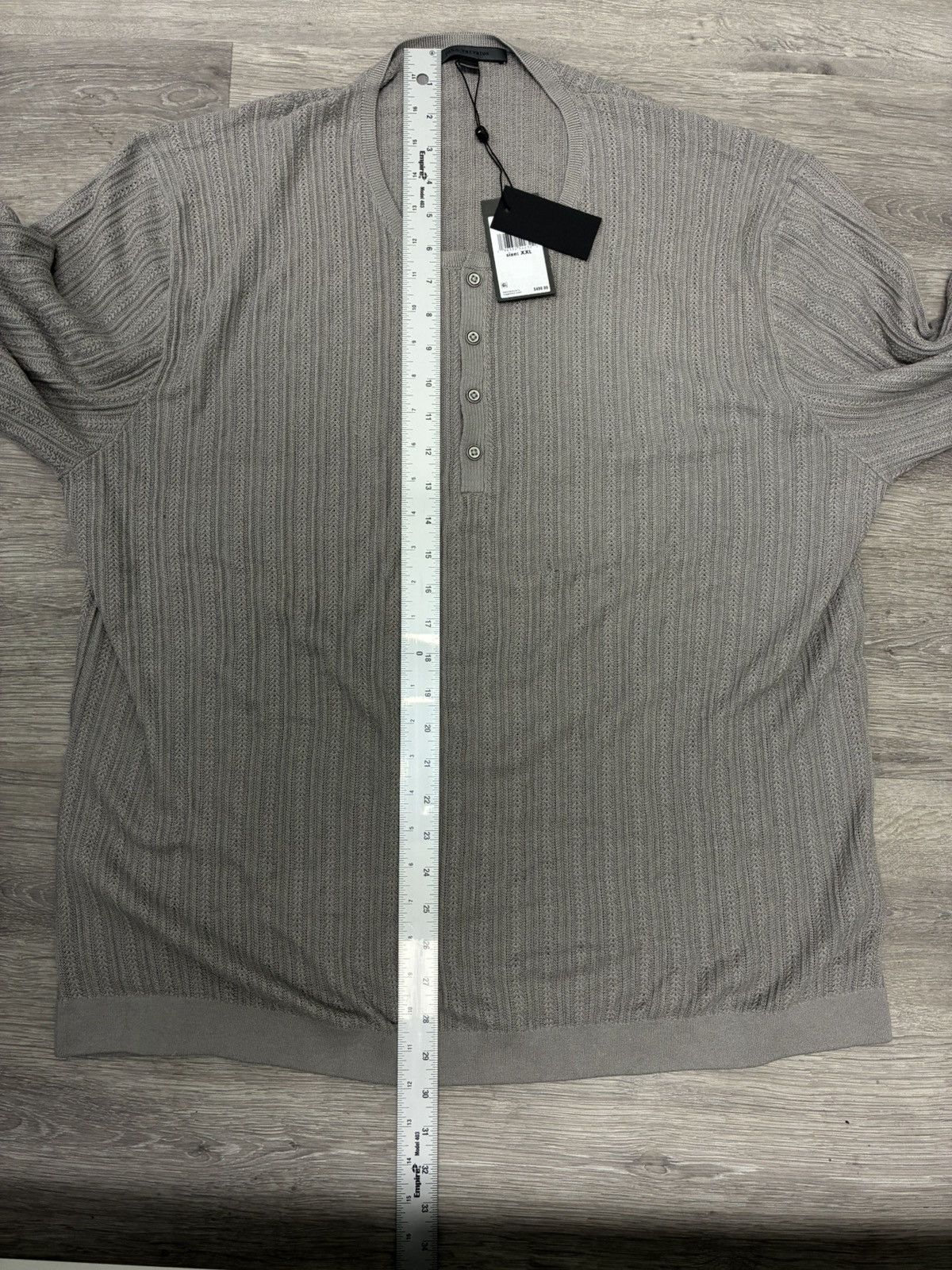 John Varvatos Michelle Henley XXL Size US XXL / EU 58 / 5 - 13 Thumbnail