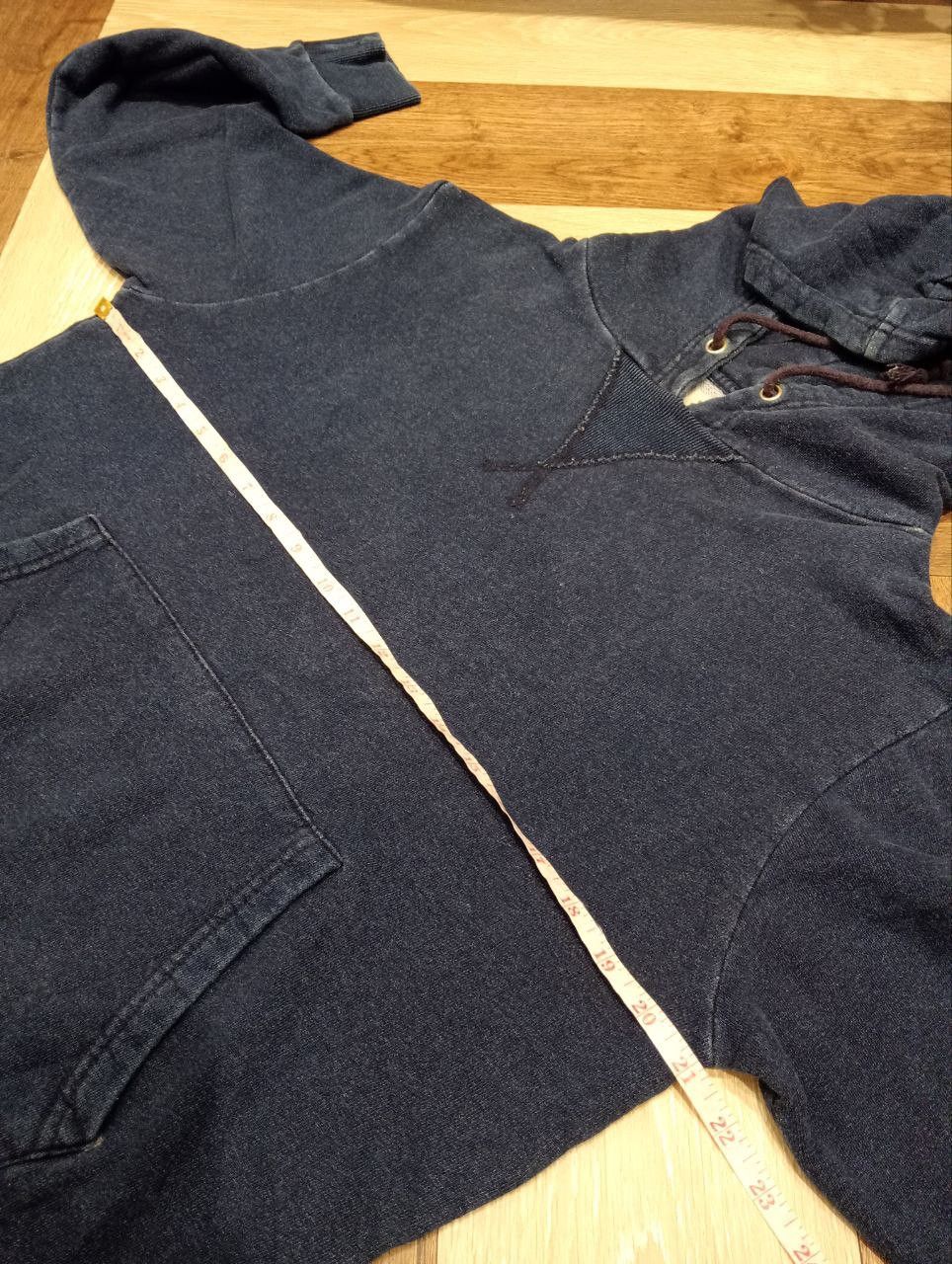 Blue Blue Japan FRUIT OF THE LOOM X BLUE BLUE JAPAN INDIGO DYED HOODIE Size US M / EU 48-50 / 2 - 13 Thumbnail