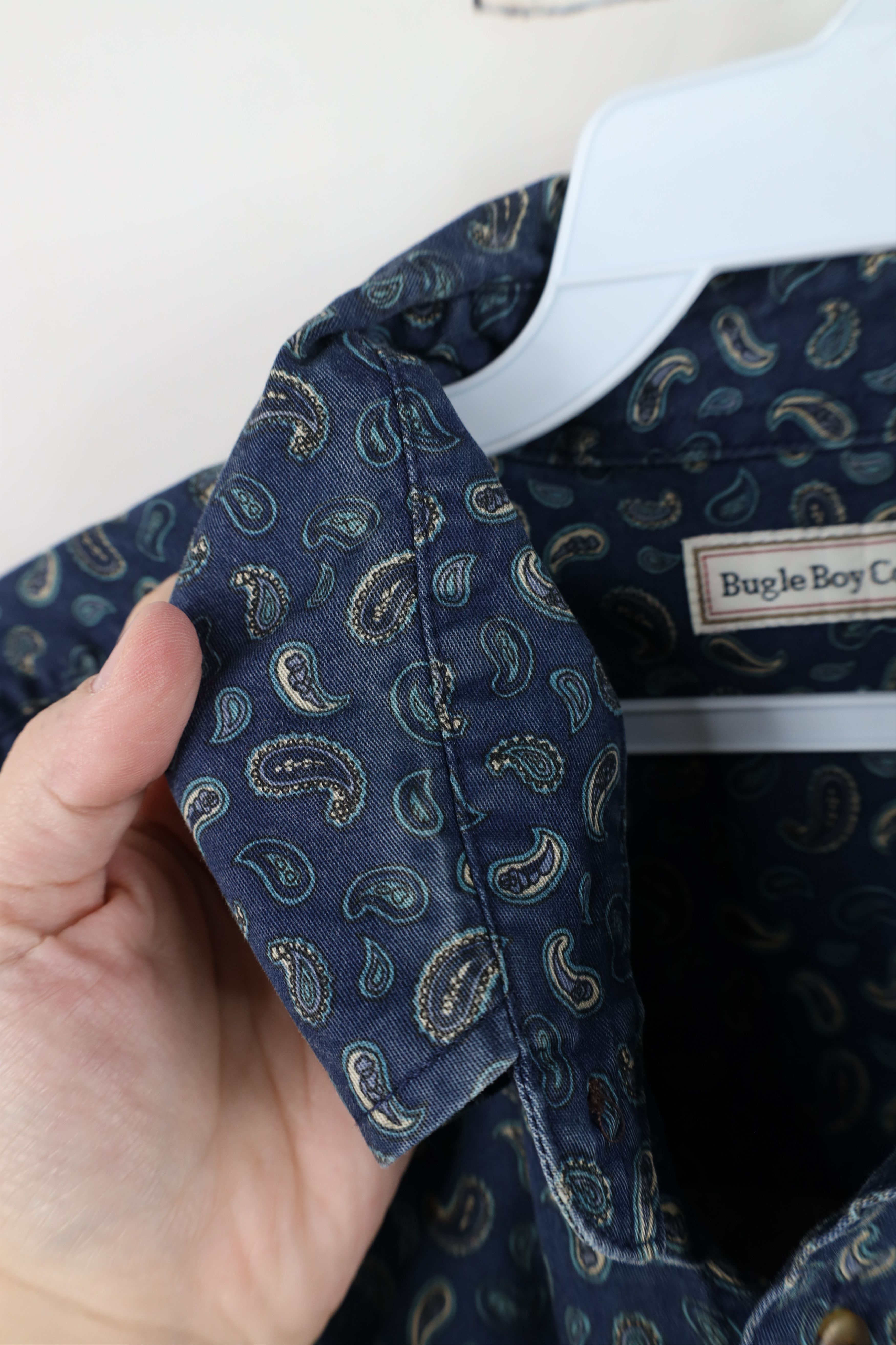 Vintage Vintage 90s Streetwear Collared Button Down Shirt Cotton Size US L / EU 52-54 / 3 - 9 Thumbnail