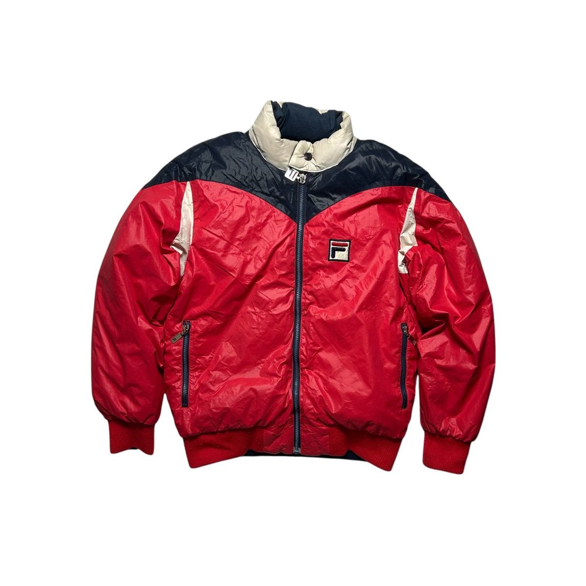 Fila × Vintage Vintage Fila Puffer Reverse Jacket Size S / US 4 / IT 40 - 1 Thumbnail