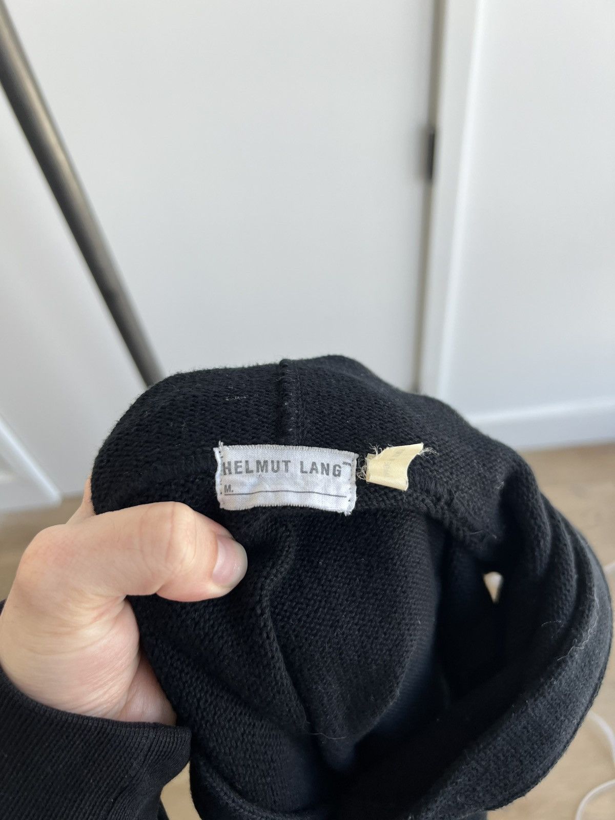 Helmut Lang AW99 Hooded Knit Vest Size US XS / EU 42 / 0 - 6 Thumbnail
