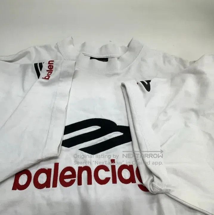 Balenciaga Balenciaga 3B Sports Icon Logo Embroidered T-Shirt. Size US XXS / EU 40 - 5 Thumbnail