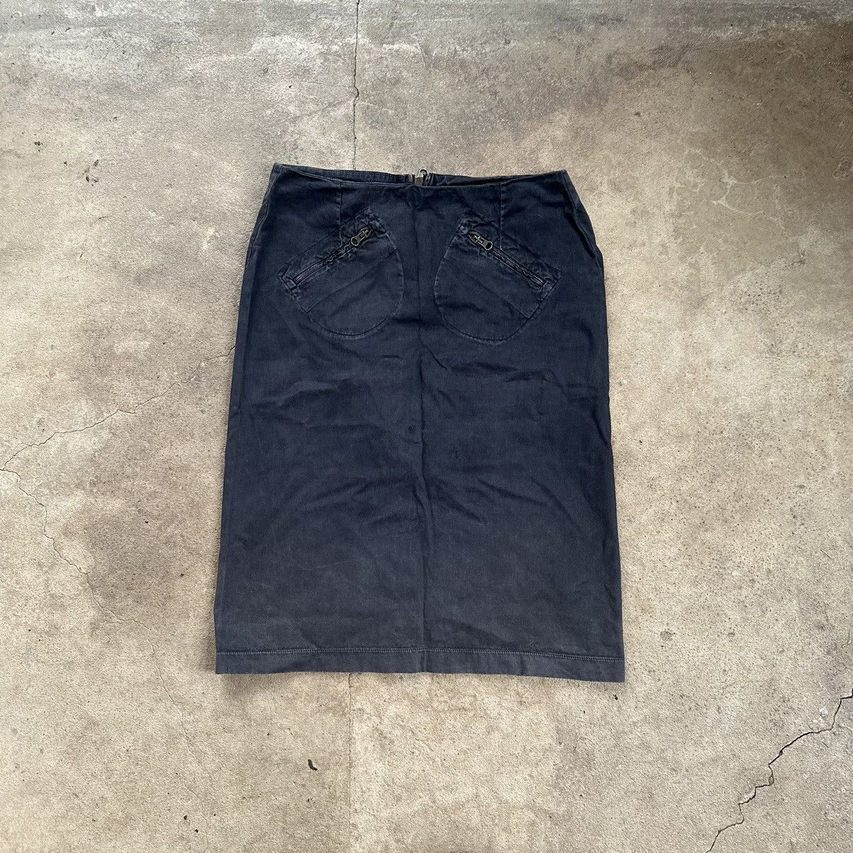 Katharine Hamnett London × Vintage Vintage Katharine Hamnett London 90s Rare long skirt Size L / US 10 / IT 46 - 3 Thumbnail