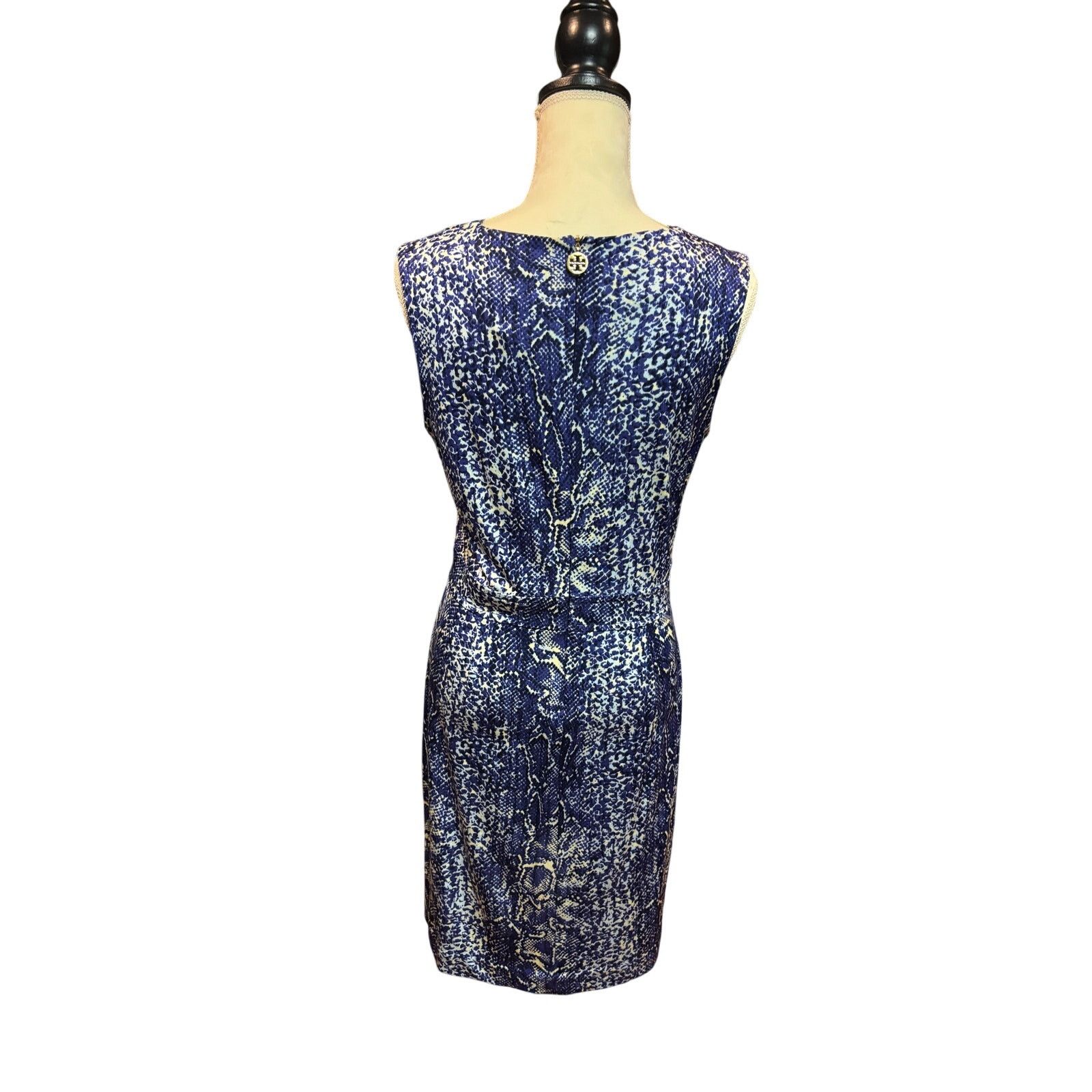 Tory Burch Tory Burch Silk Snakeskin Print Dress Size M Size M / US 6-8 / IT 42-44 - 2 Thumbnail