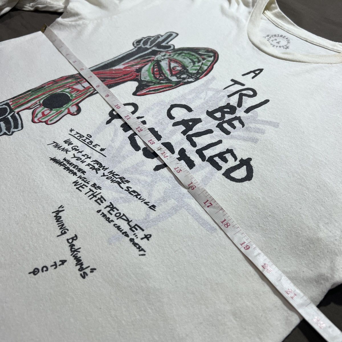 Rap Tees A Tribe Called Quest ATCQ Hiphop Rap Promo Tee L Size US L / EU 52-54 / 3 - 8 Thumbnail