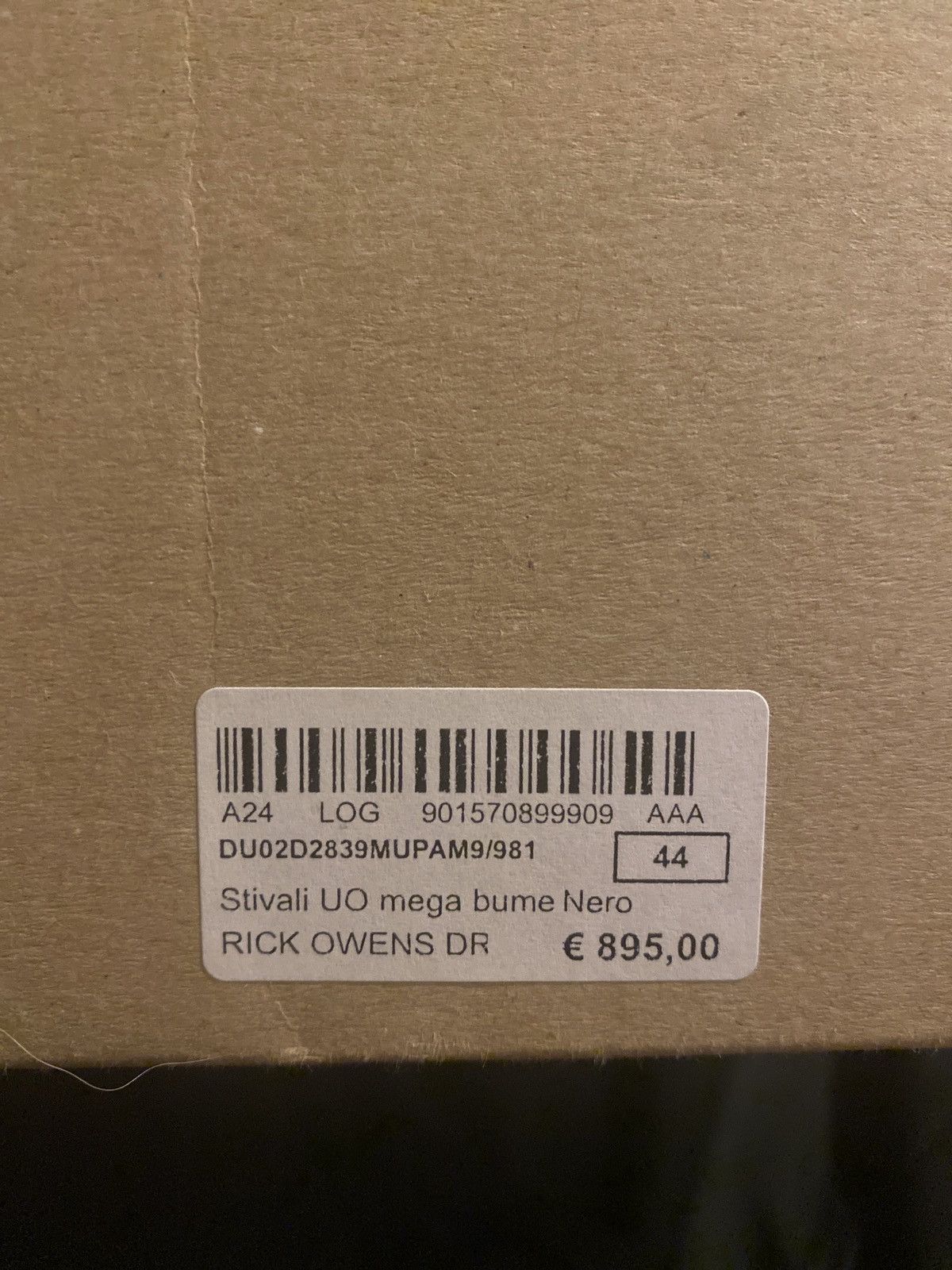Rick Owens Rick Owens Mega Bumper Lunar Boots Size US 11 / EU 44 - 13 Thumbnail