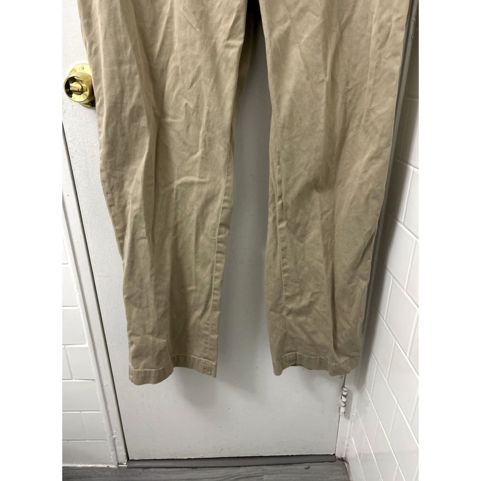 Polo Ralph Lauren VINTAGE Polo Ralph Lauren Chino Pants Mens 44x34 Tan Classic Fit Trousers Size US XXL / EU 58 / 5 - 3 Thumbnail