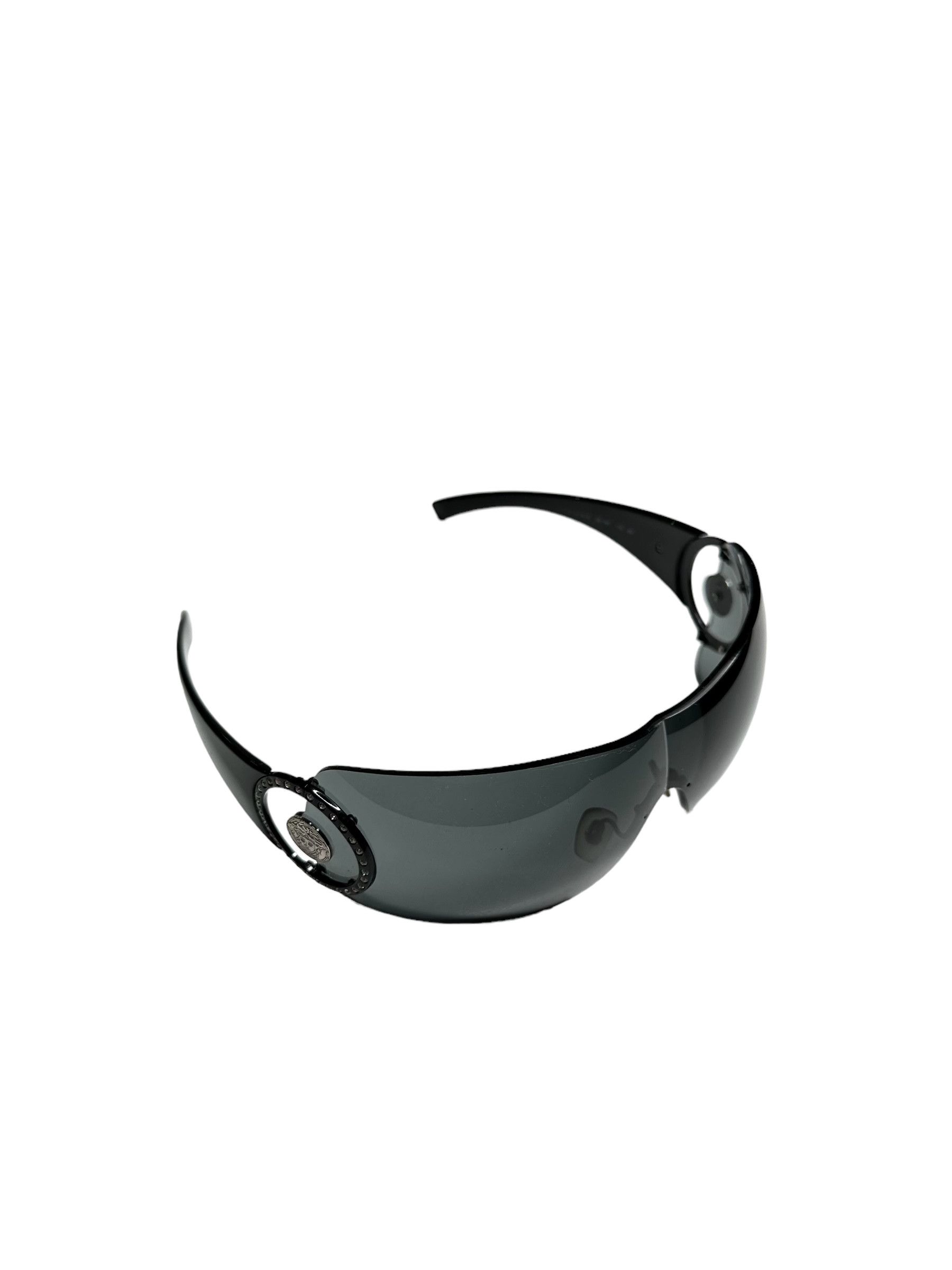 Versace Versace Mask Medusa Logo Sunglasses Size ONE SIZE - 2 Thumbnail
