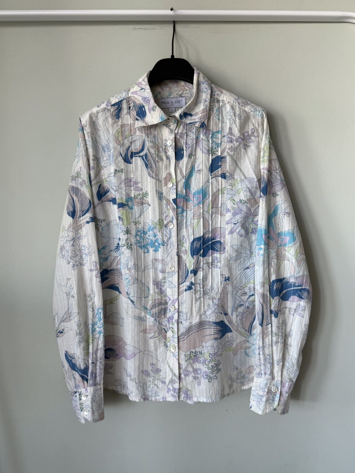 Paul & Joe Paul & Joe paris archive floral ls shirt vintage Size M / US 6-8 / IT 42-44 - 1 Thumbnail