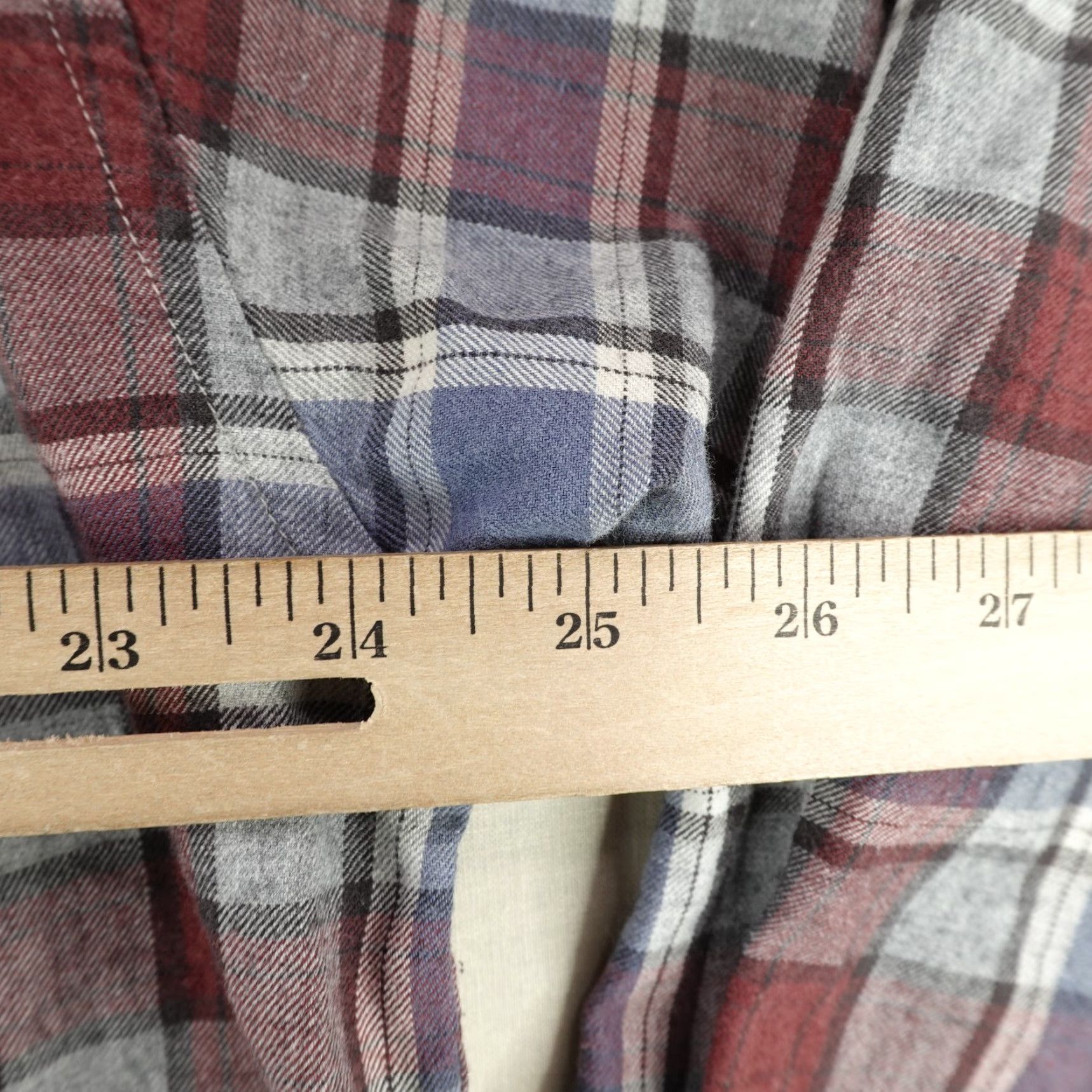 Vintage VINTAGE Viyella Shirt Mens XL Plaid Flannel Blue Cotton Wool Blend Button-Up Button-Down Collared Long Sleeve Regular Fit Size US XL / EU 56 / 4 - 6 Thumbnail