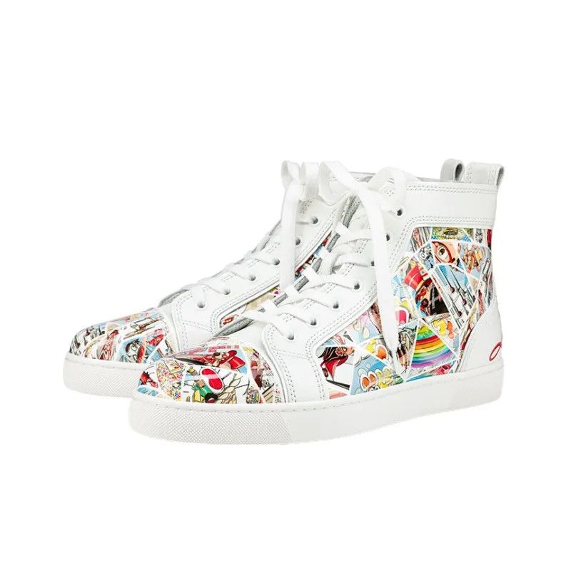 Christian Louboutin o1s1wg110625 / Kids Size 29 / Sneakers in White Size US 5 / EU 37 - 2 Thumbnail