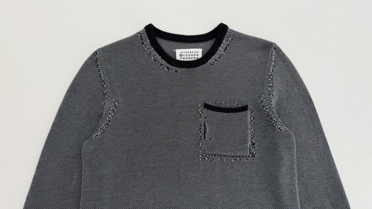 Maison Margiela S/S 15 ‘Destroyed Effect Weave’ Cotton Sweater Size US M / EU 48-50 / 2 - 2 Thumbnail
