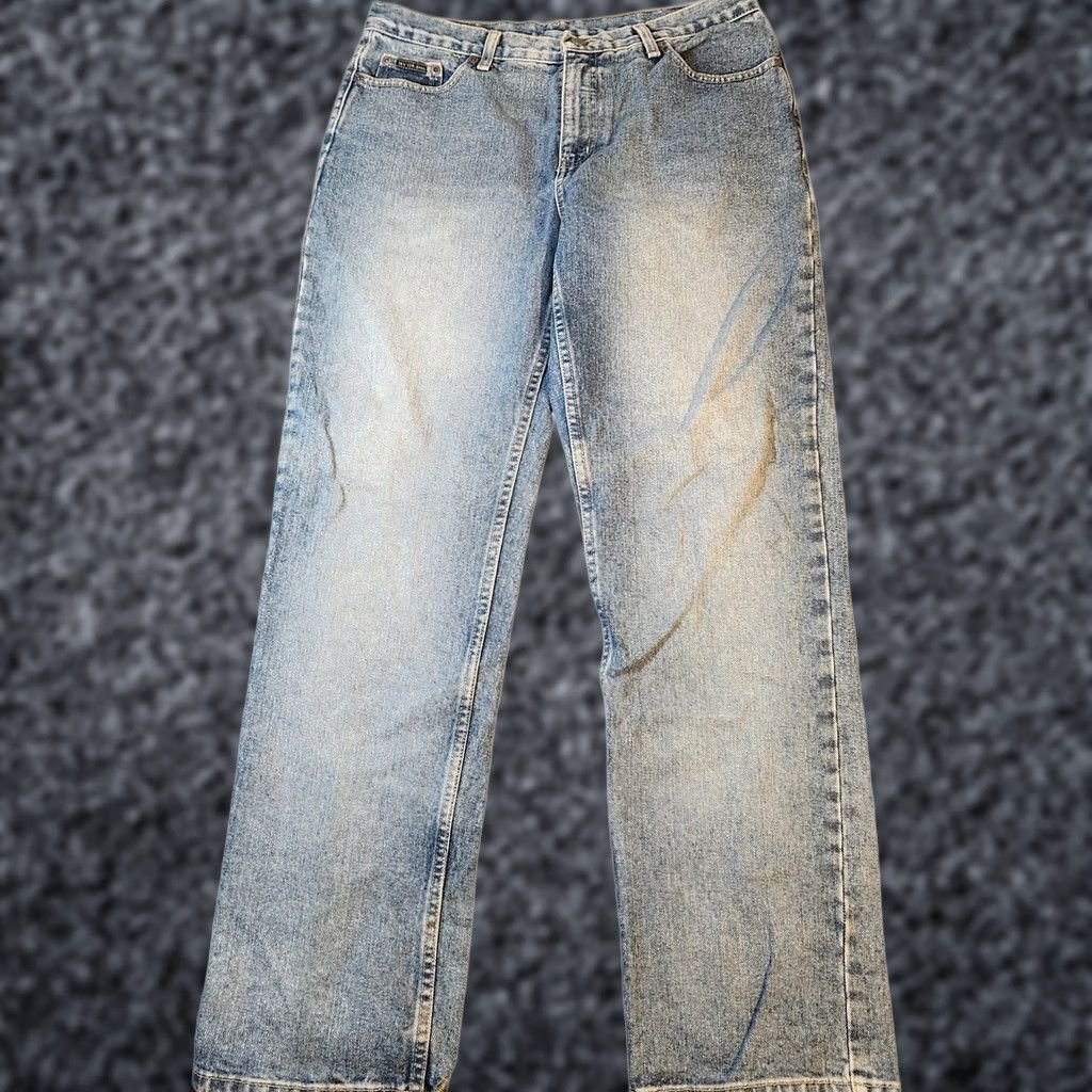 Vintage Vintage NY Jeans New York & Company Jeans Womens 12 Blue Original Denim Pants Straight Regular 30x30.5 Womens Size 34" / US 12 / IT 48 - 1 Thumbnail