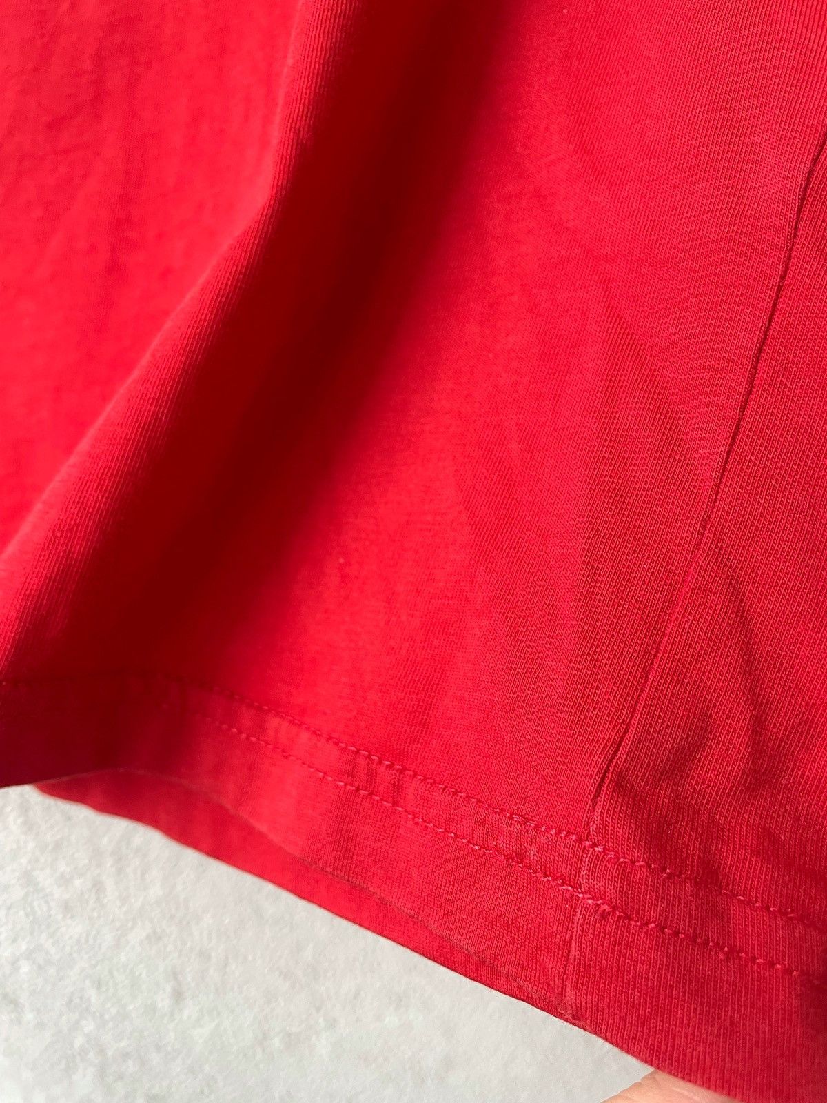 Balmain Balmain Red Men Basic Big Logo T-Shirt Size M Made Portugal Size US M / EU 48-50 / 2 - 7 Thumbnail