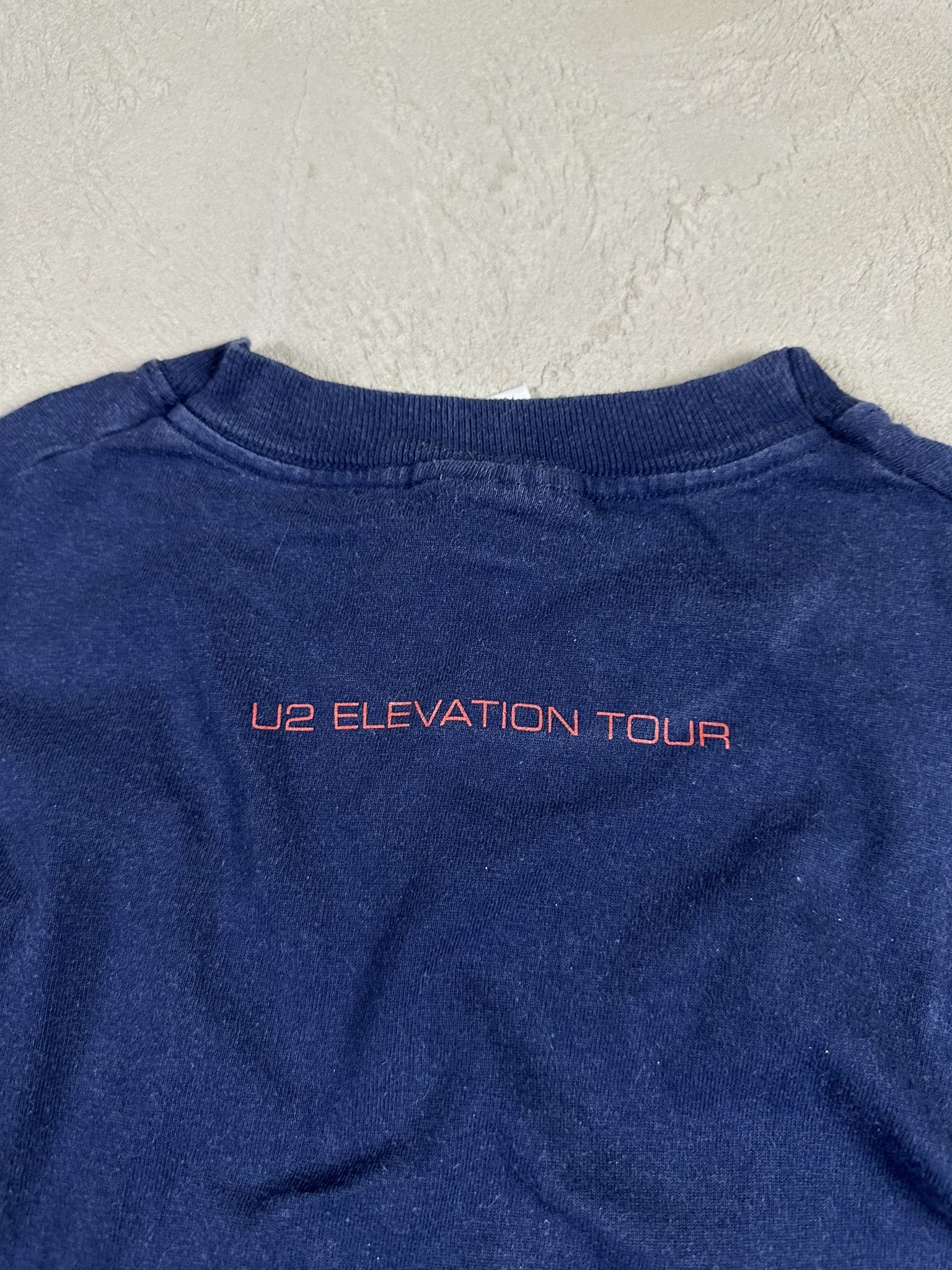 Band Tees × Vintage 2001 U2 Elevation Tour Rock Band Promo T-shirt Size US L / EU 52-54 / 3 - 13 Thumbnail