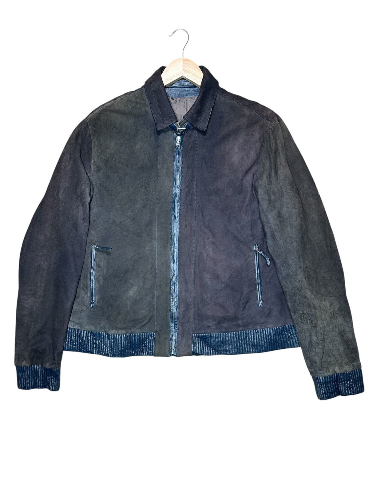 Vintage PIEROTUCCi Jacket Leather Factory since 1972 Size US L / EU 52-54 / 3 - 1 Thumbnail