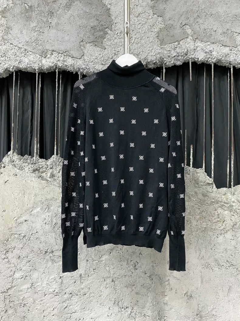 Fendi Fendi Knit Long Sleeve Top Size US M / EU 48-50 / 2 - 1 Thumbnail