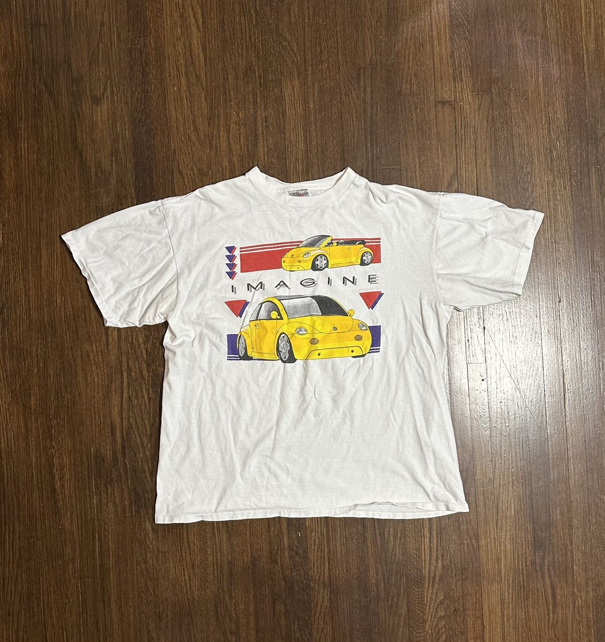 Vintage Vintage VW beetle promotion shirt Size US XL / EU 56 / 4 - 1 Thumbnail