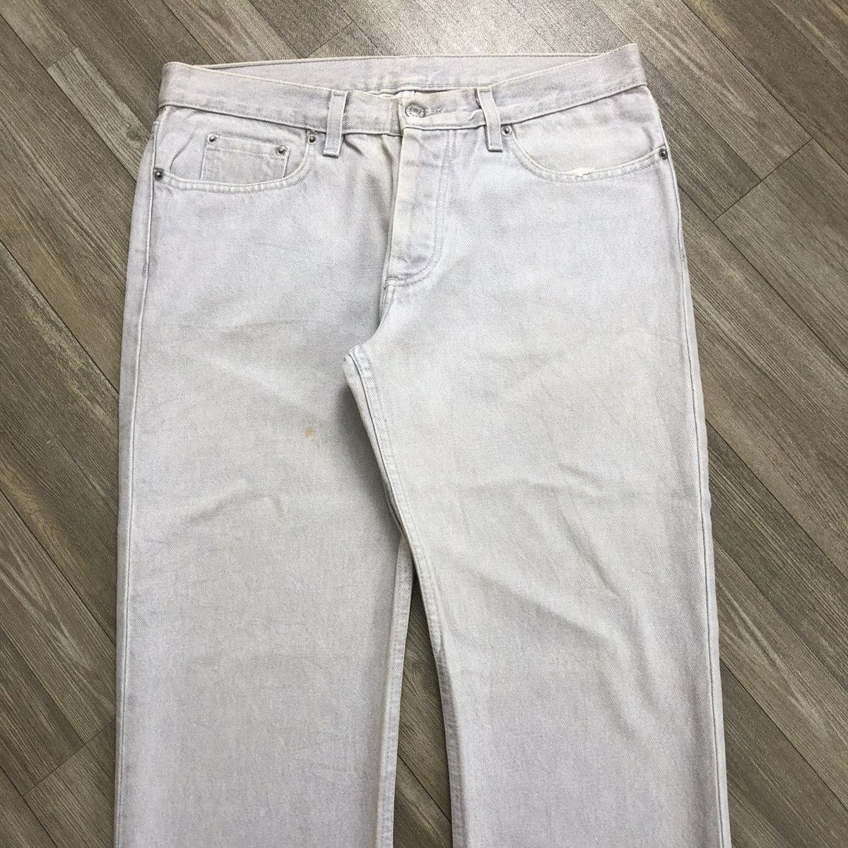 Helmut Lang VINTAGE HELMUT LANG DENIM PANTS Size US 30 / EU 46 - 2 Thumbnail