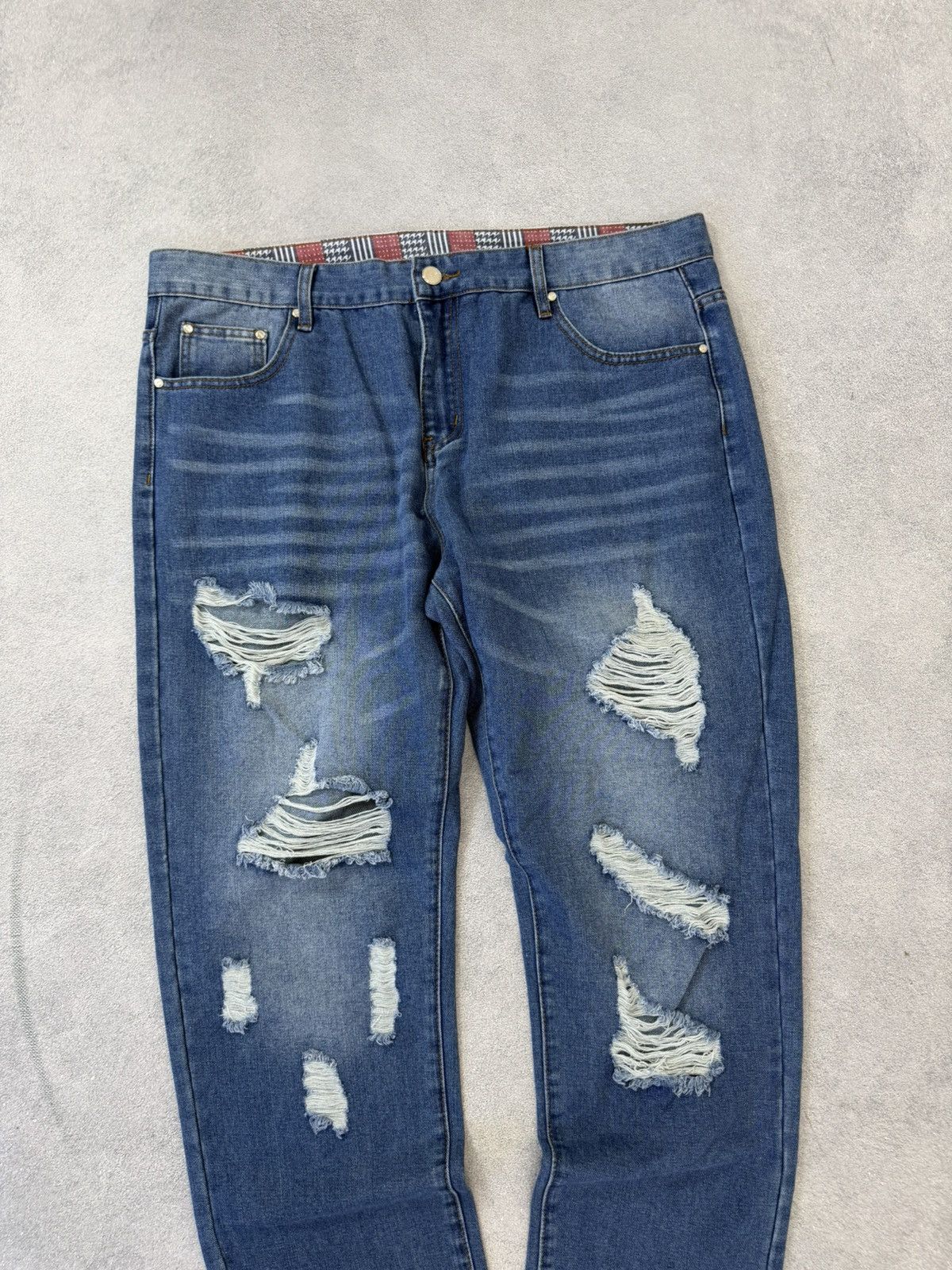 Hedi Slimane Vintage Diesel Dior Hedi Slimane Style Washed Denim Jeans Size US 36 / EU 52 - 5 Thumbnail