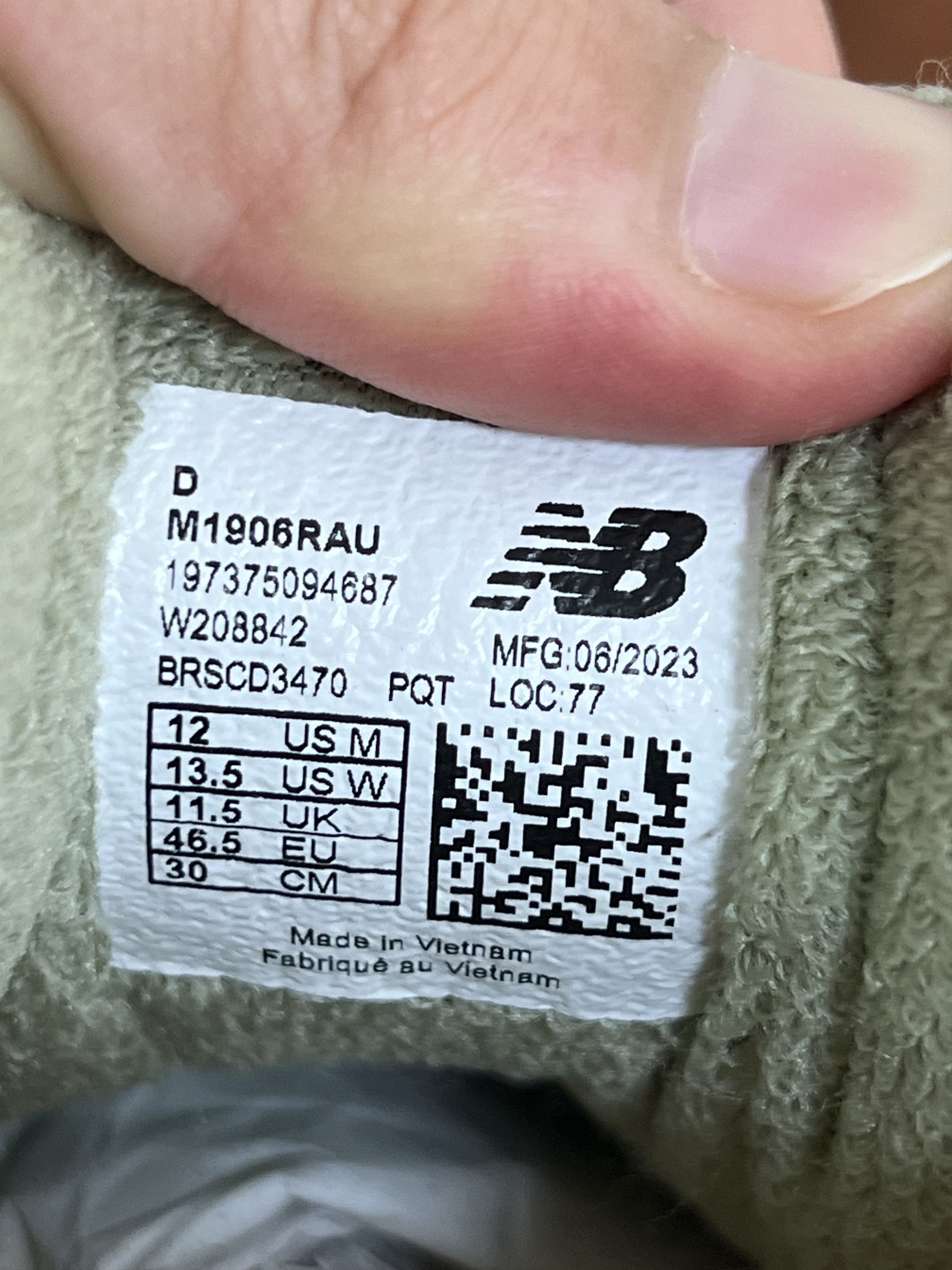 Auralee × New Balance 💚 FW23 Auralee x New Balance 1906R Bone/Cream NEW Size US 12 / EU 45 - 14 Thumbnail