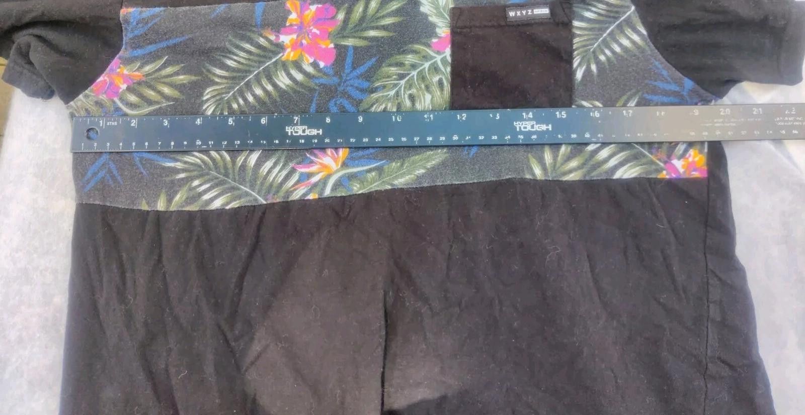 Other WXYZ Mf Co TShirt Floral Hawaiian Tropical Black S Small S Size US M / EU 48-50 / 2 - 10 Thumbnail