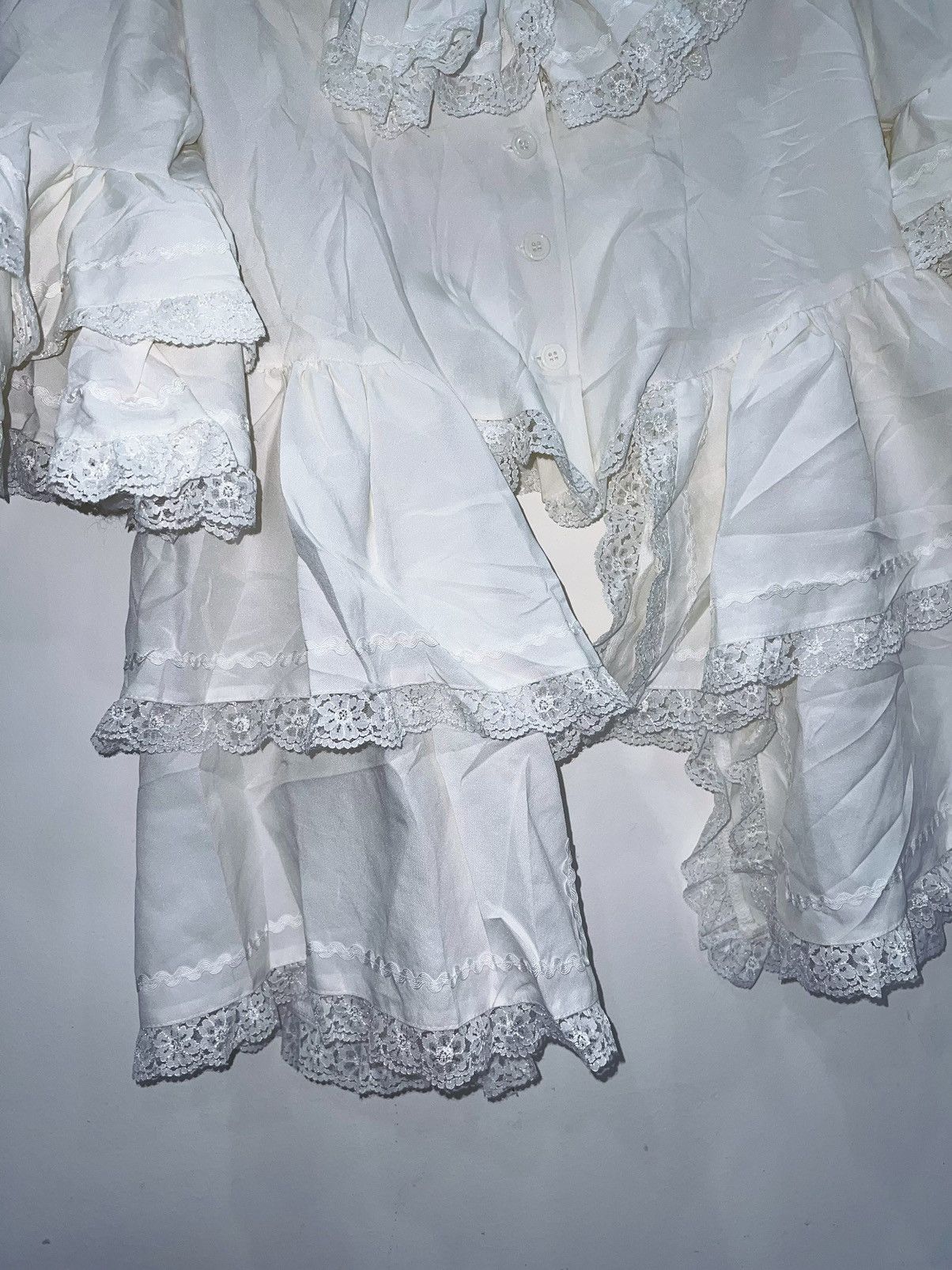 Japanese Brand Gothic Lolita Japanese lace blouse 🧛🏻‍♀️ Size M / US 6-8 / IT 42-44 - 21 Thumbnail