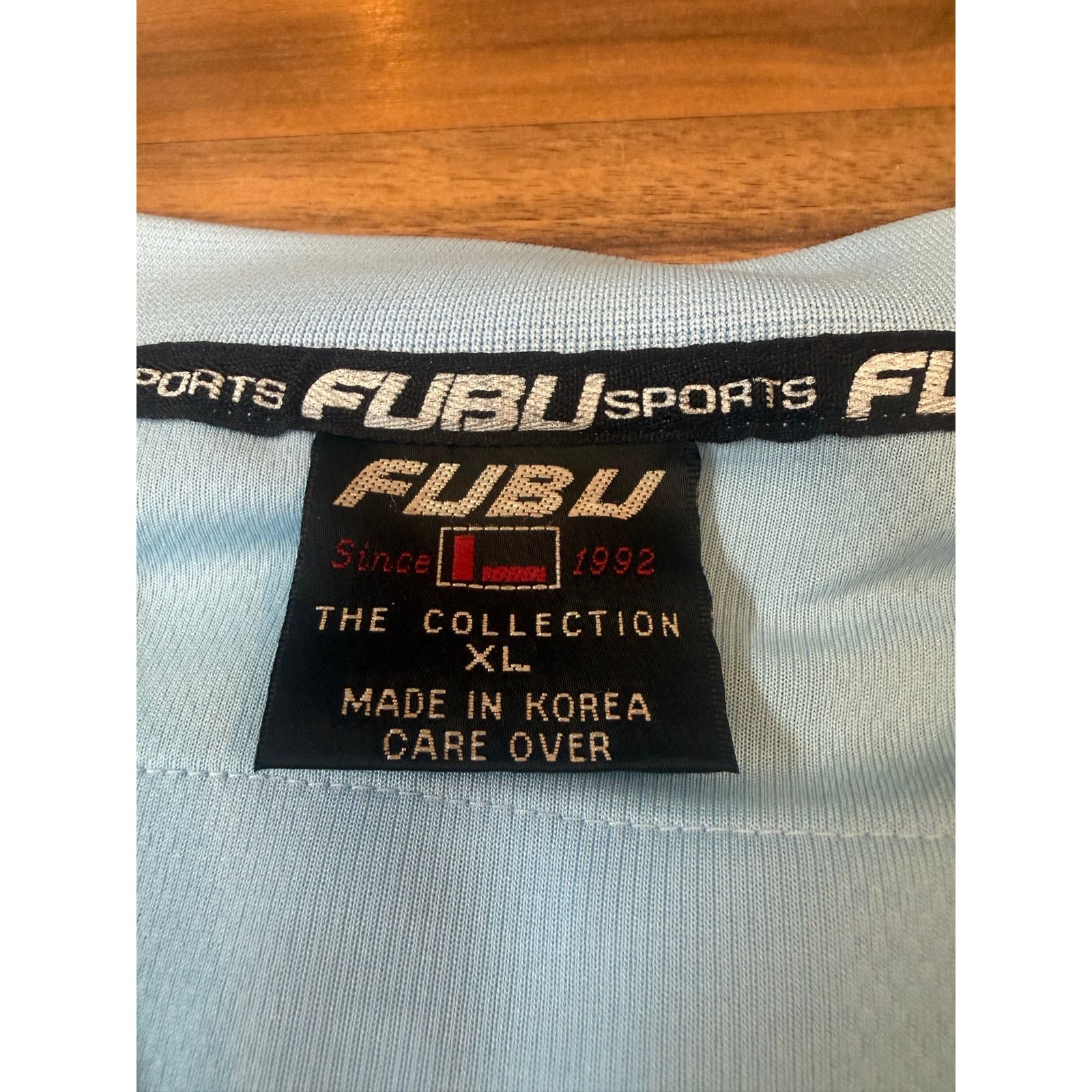 Fubu 1992 Vintage Fubu Official Champions League Size XL Size US XL / EU 56 / 4 - 3 Thumbnail
