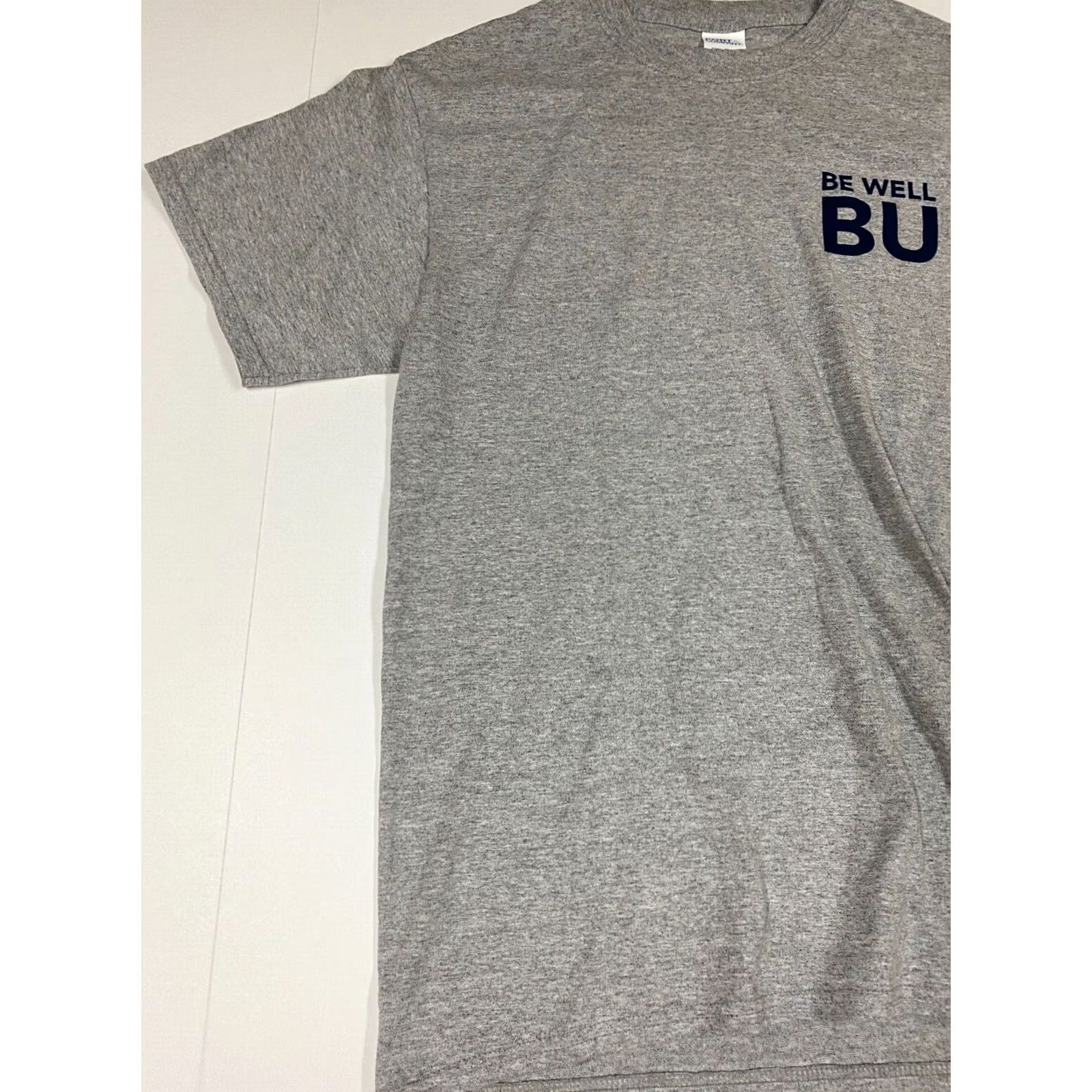 Port & Company Positive mens Shirt Medium gray Be Well Be U Port & Company T-Shirt Crew Neck Short Sleeve Cotton Logo Anime 90s? Size US M / EU 48-50 / 2 - 3 Thumbnail