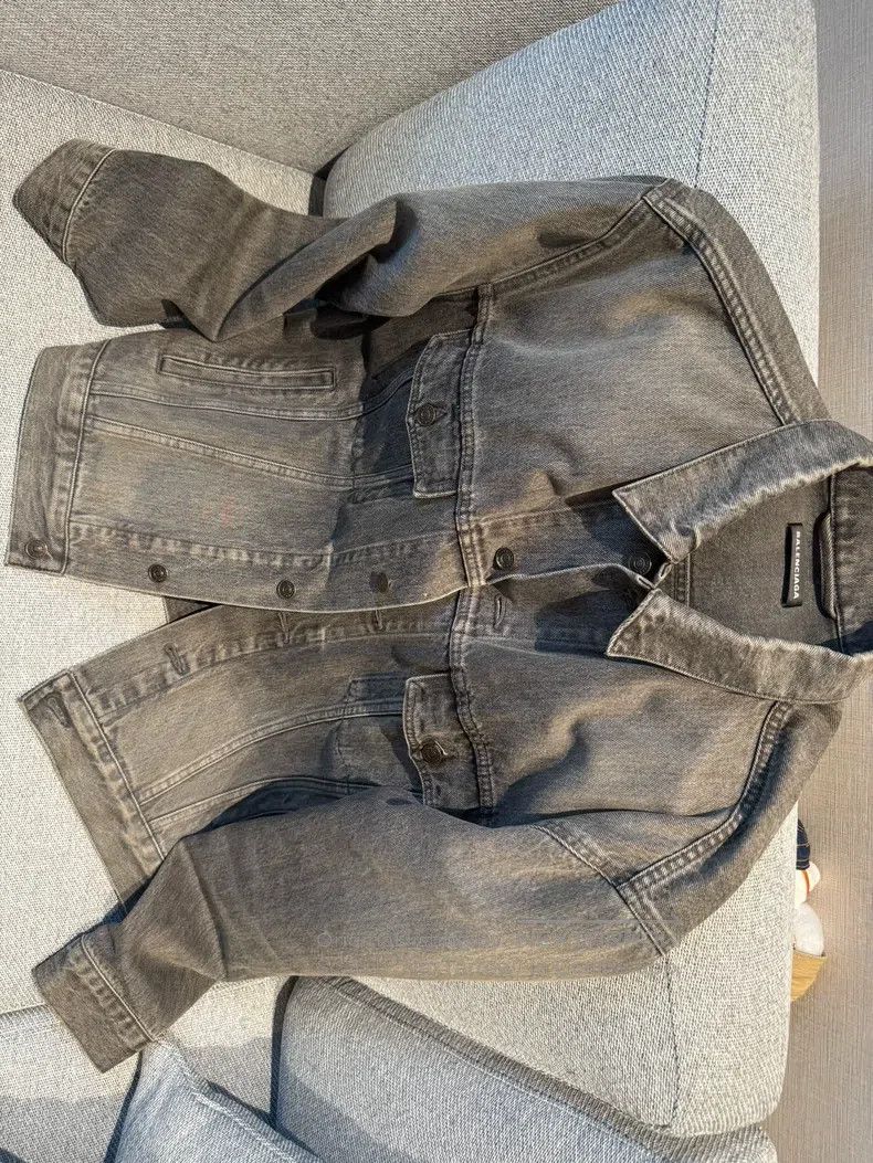 Balenciaga Balenciaga Denim Jacket Size US M / EU 48-50 / 2 - 1 Thumbnail