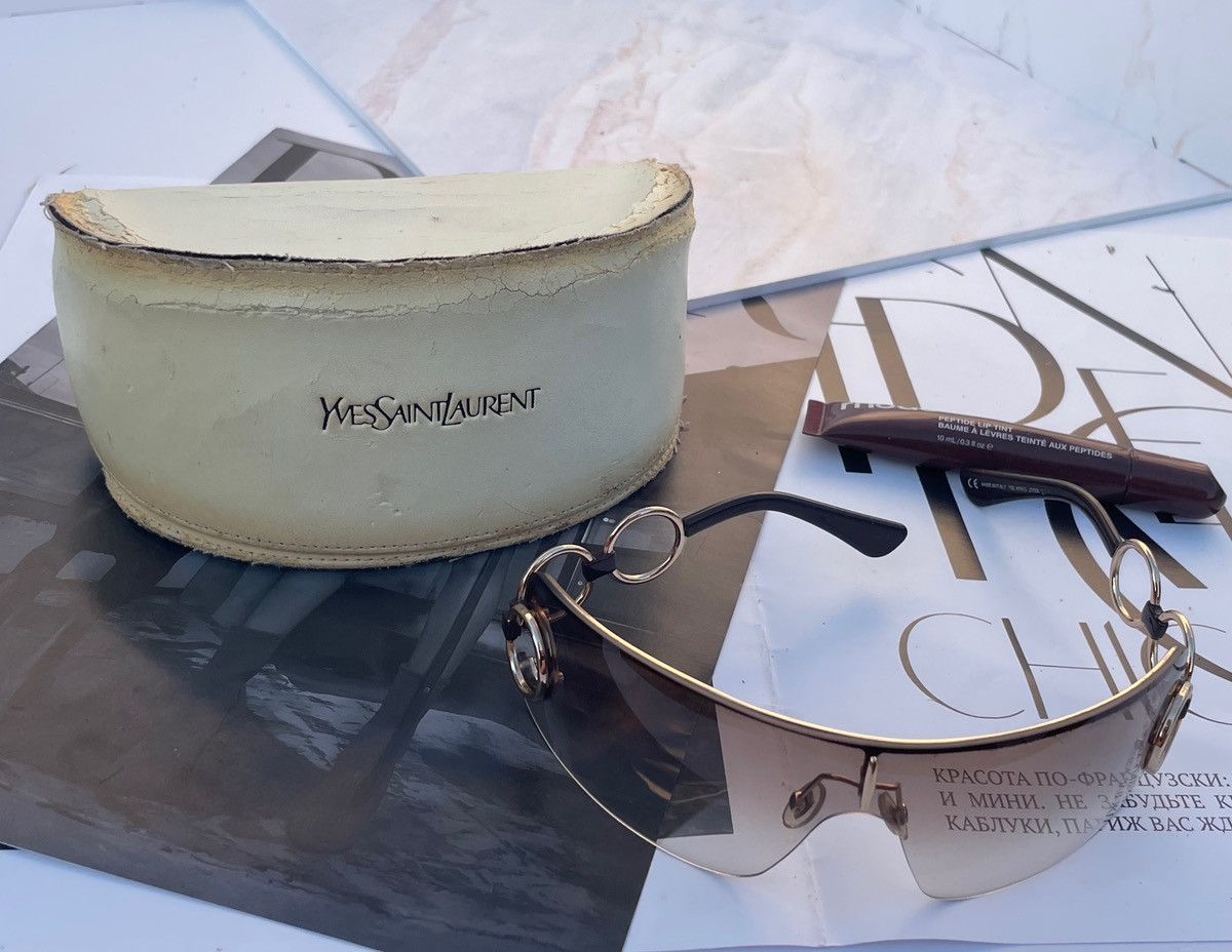 Yves Saint Laurent Yves Saint Laurent vintage sunglasses YSL 6114S Size ONE SIZE - 4 Thumbnail