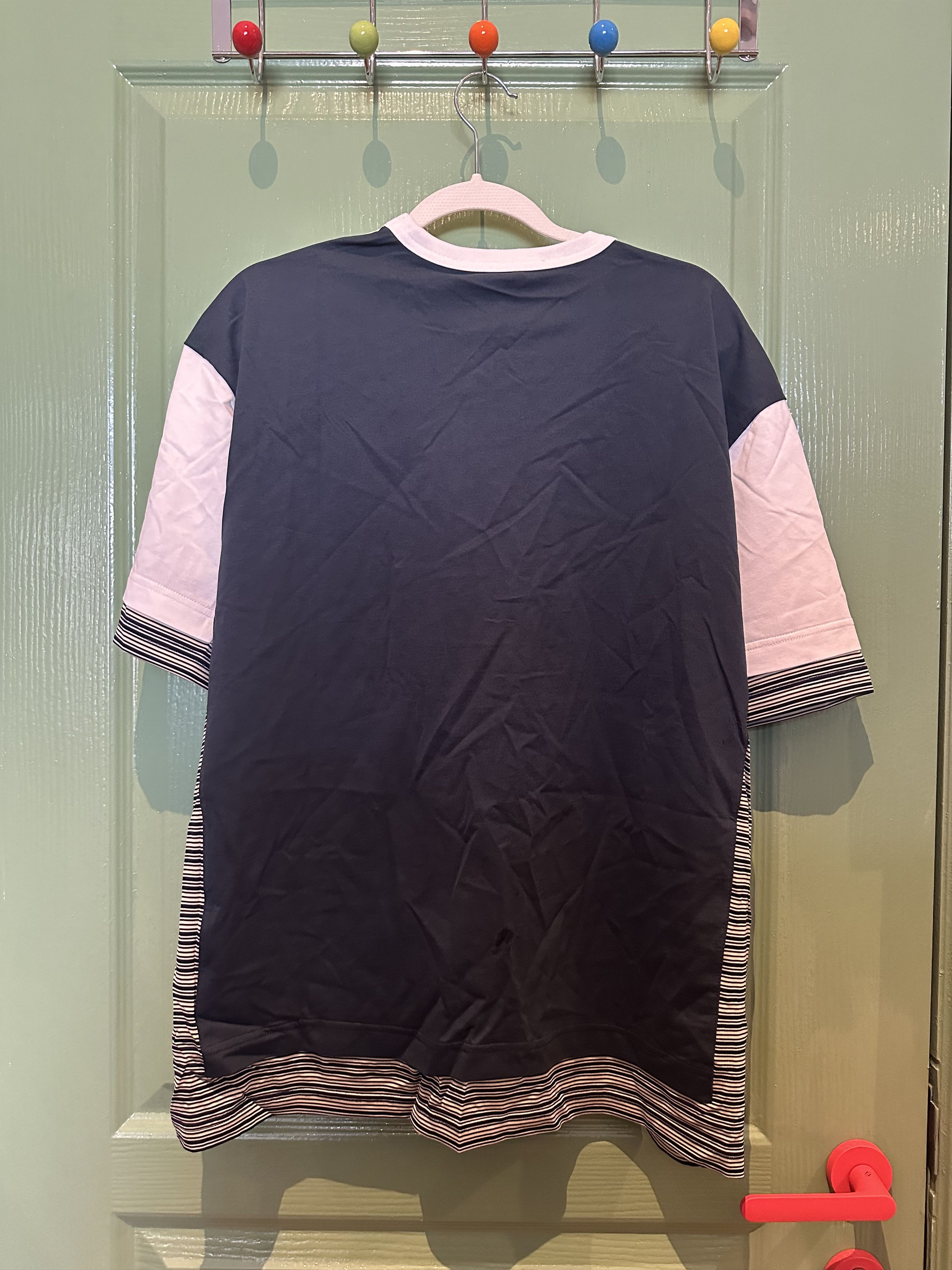 Sunnei SUNNEI Off-White & Green Double T-Shirt Size US S / EU 44-46 / 1 - 7 Thumbnail