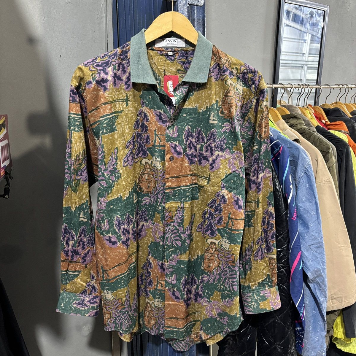 Lanvin Lanvin abstract shirt Size US M / EU 48-50 / 2 - 1 Thumbnail