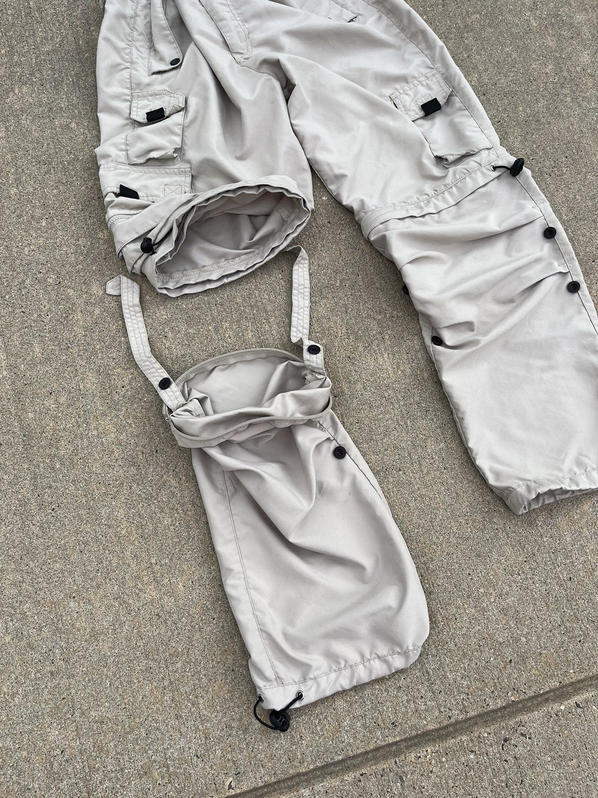 JNCO × Vintage CRAZY VINTAGE JOCKO GYM HIP-HOP MULTI POCKET PANTS Size US 30 / EU 46 - 20 Thumbnail
