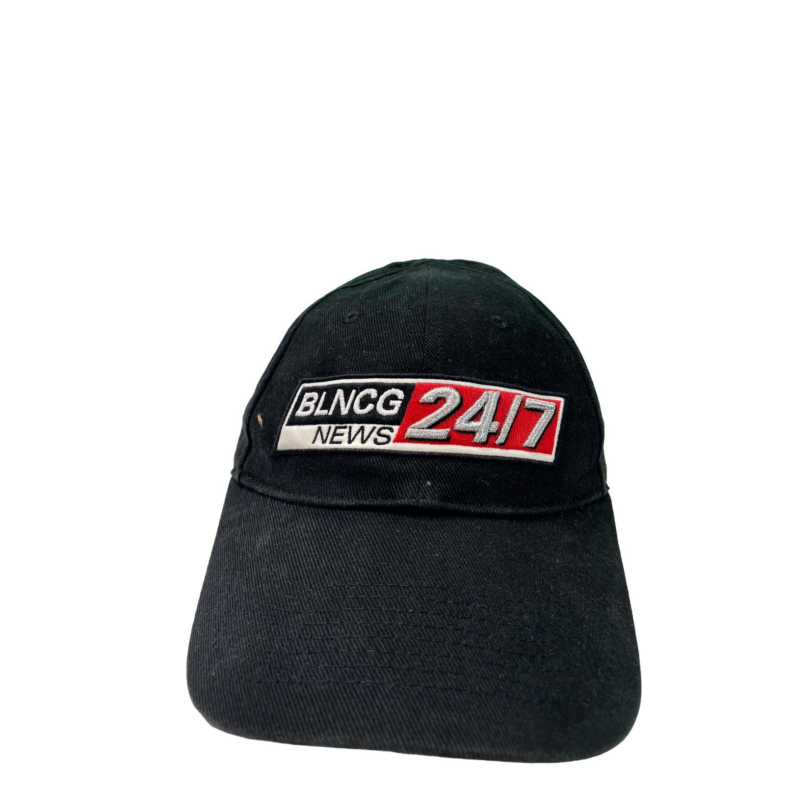 Balenciaga Balenciaga BLNCG 24-7 News Black Hat | Grailed