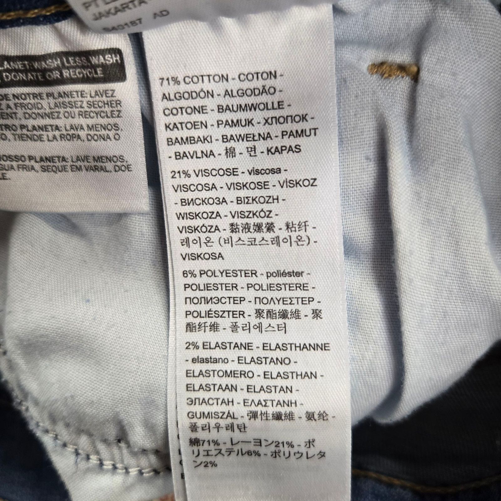 Levi's Levi's 724 High Waisted Slim Cropped Straight Jeans Size 28 Size 28" / US 6 / IT 42 - 6 Thumbnail