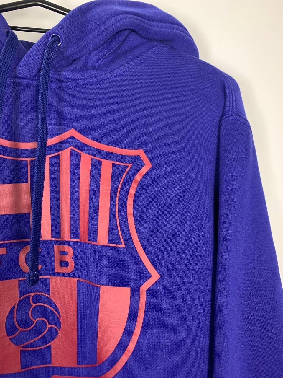 Nike FC Barcelona Nike Hoodie Purple Size L Football Soccer Size US L / EU 52-54 / 3 - 6 Thumbnail