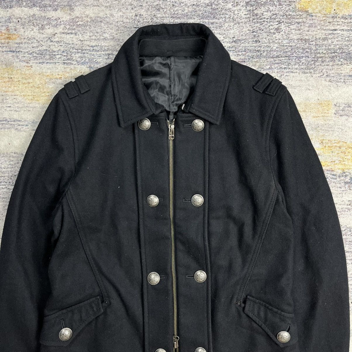 PPFM PPFM Napoleon wool jacket double zip vkei style | Grailed