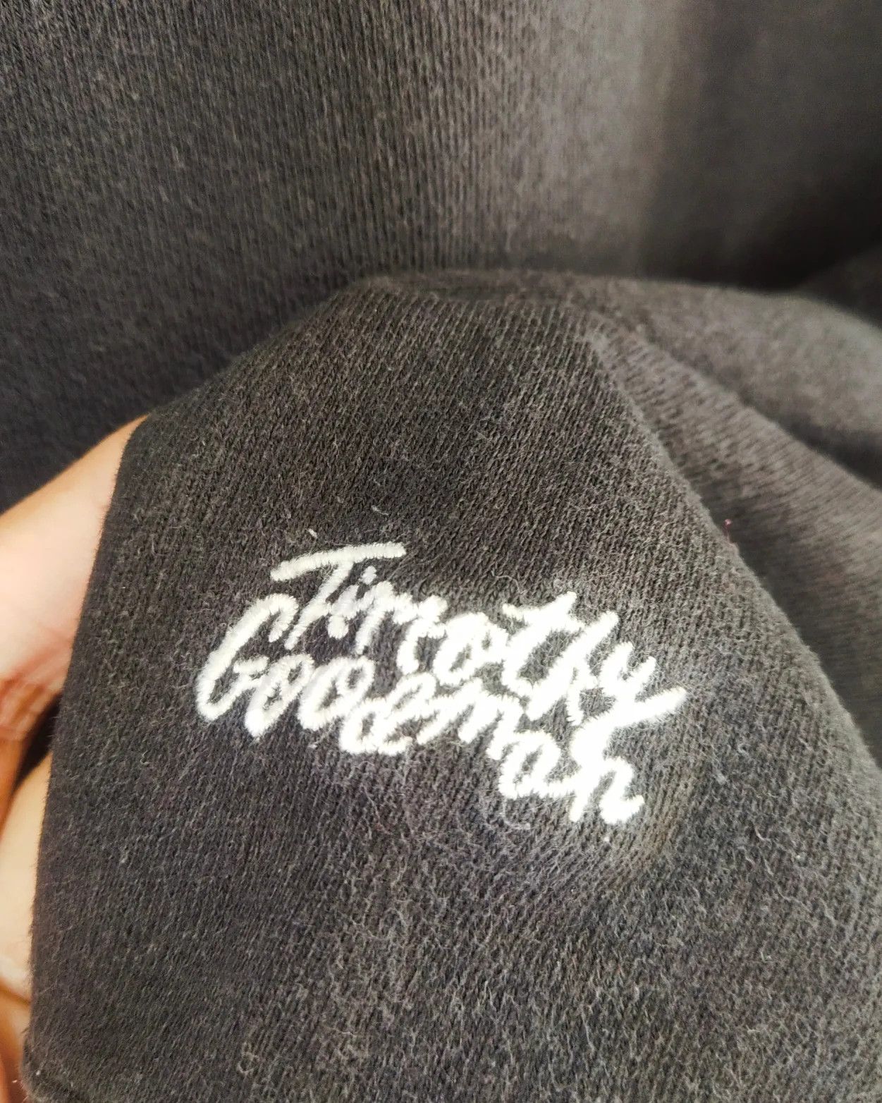 Uniqlo Uniqlo SPRZNY x Timothy Goodman Graphic Black Hoodie Size US XL / EU 56 / 4 - 6 Thumbnail