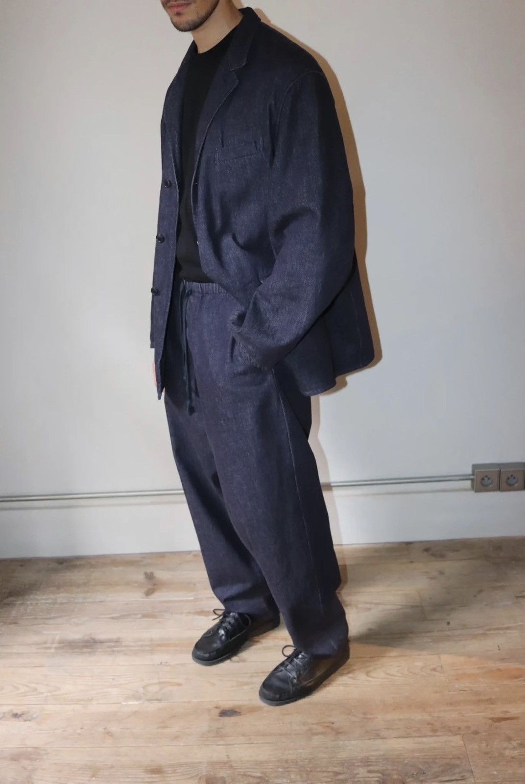 Comoli Comoli 25SS Denim Tapered Pants Size US 34 / EU 50 - 2 Thumbnail