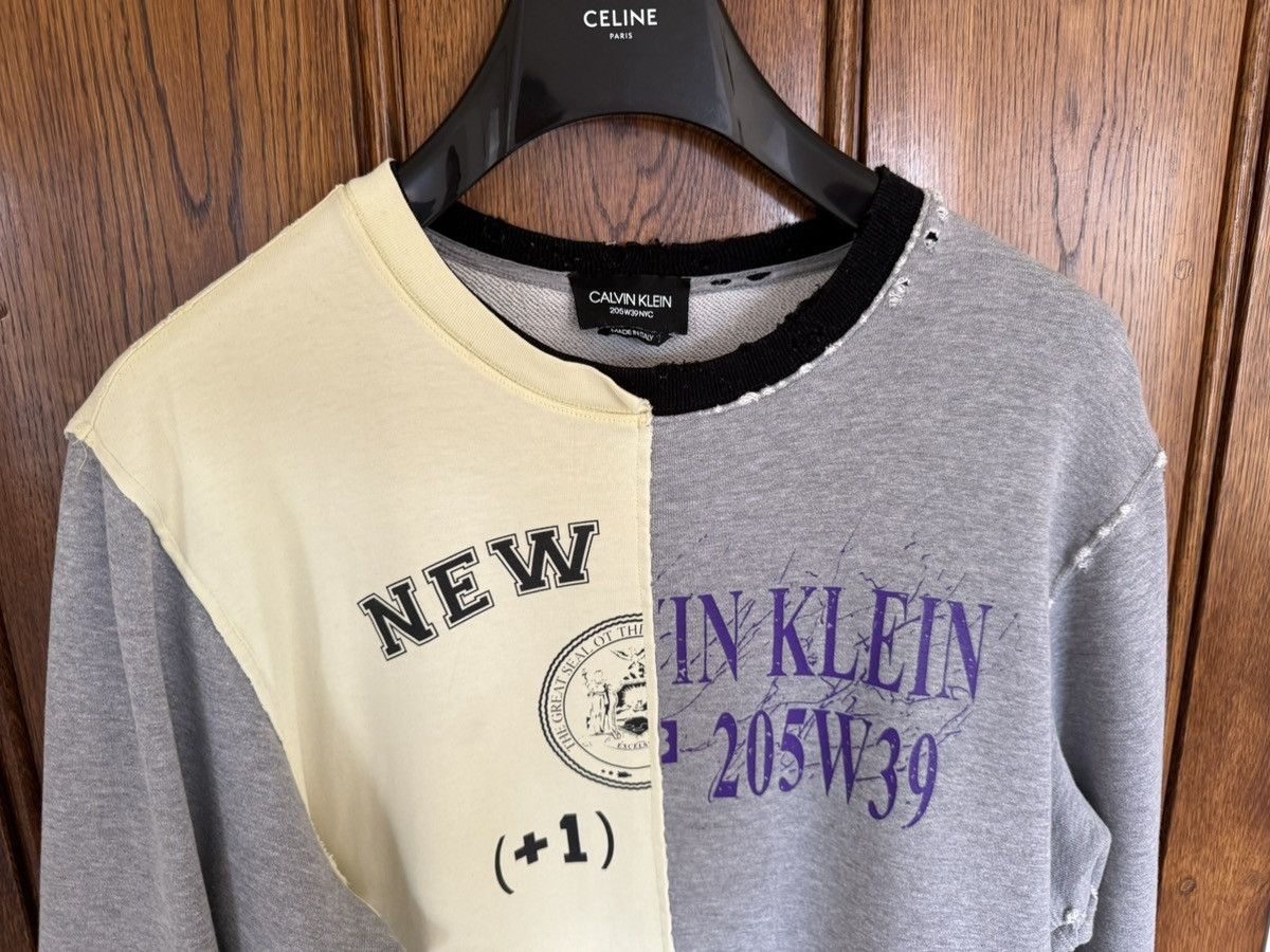 Calvin Klein 205W39NYC FW19 Calvin Klein 205w39nyc Raf Simons crewneck sweater M Size US M / EU 48-50 / 2 - 11 Thumbnail