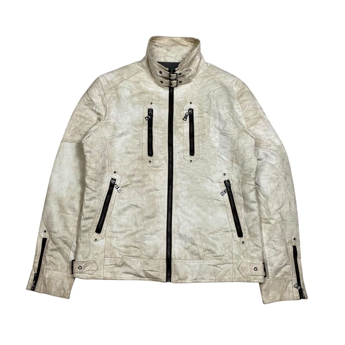 If Six Was Nine Create Barefoot Brokenwhite Suede Jacket Size US L / EU 52-54 / 3 - 2 Thumbnail